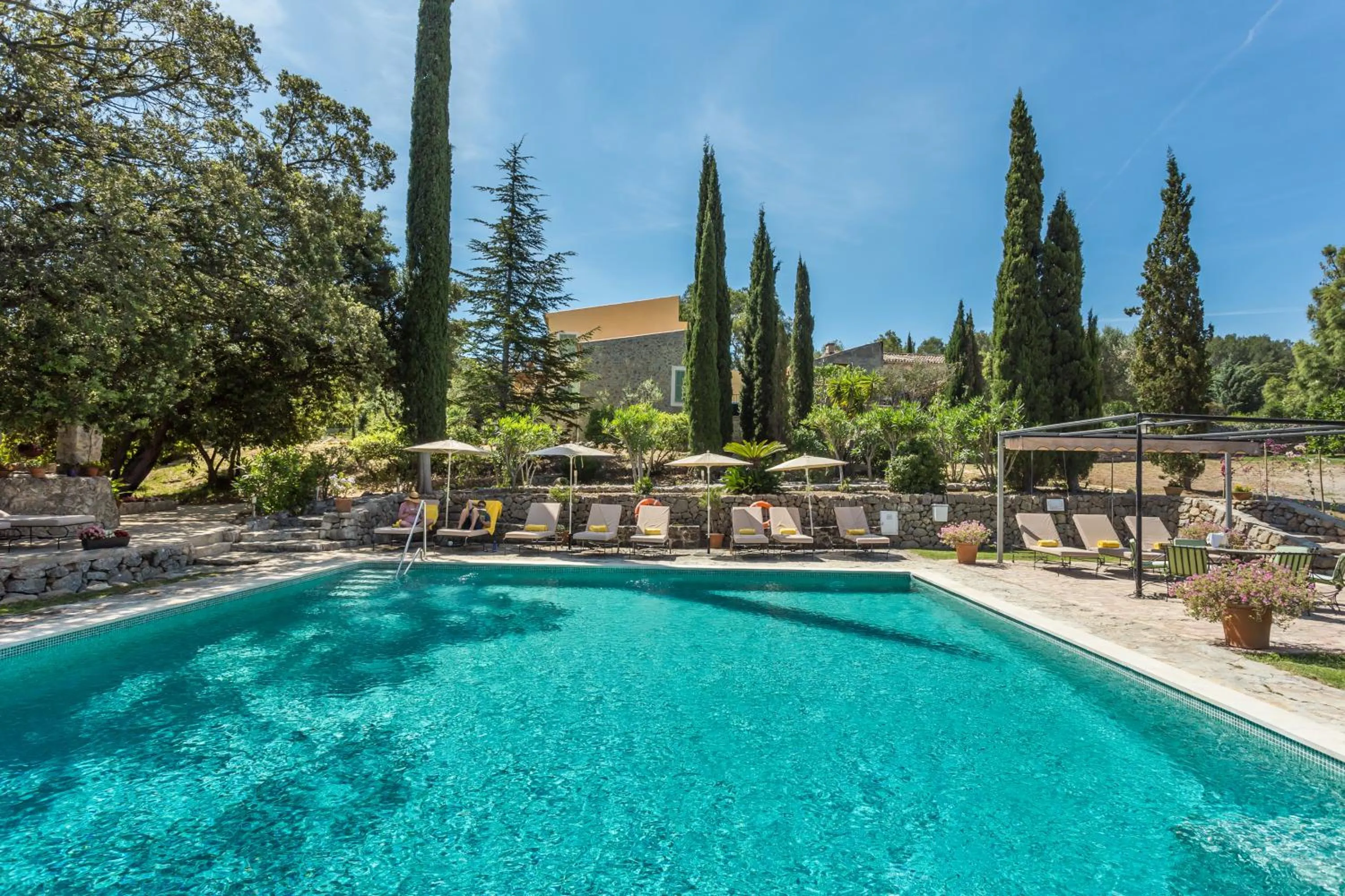 Swimming pool in Finca Son Ametler