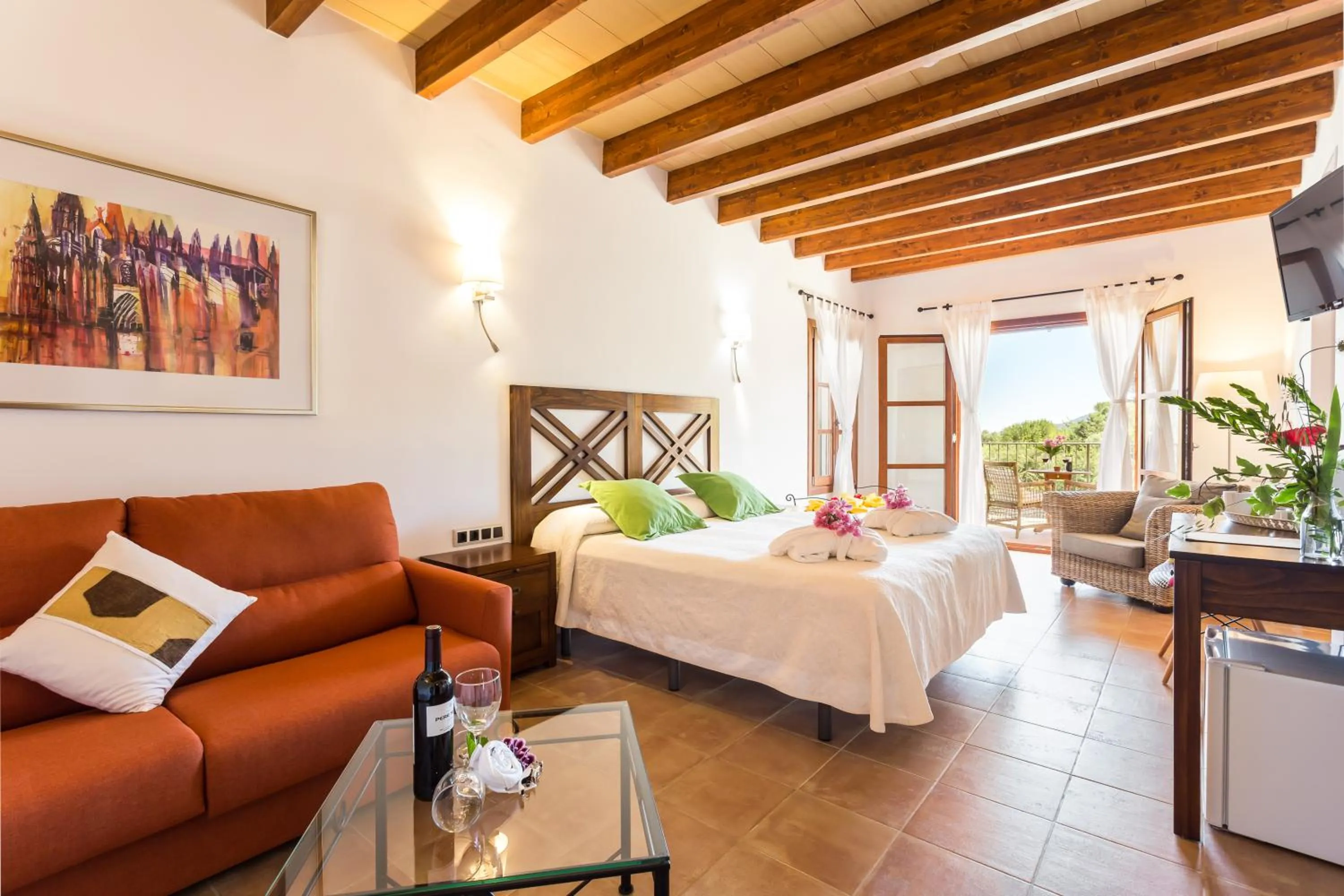 Photo of the whole room, Bed in Finca Son Ametler