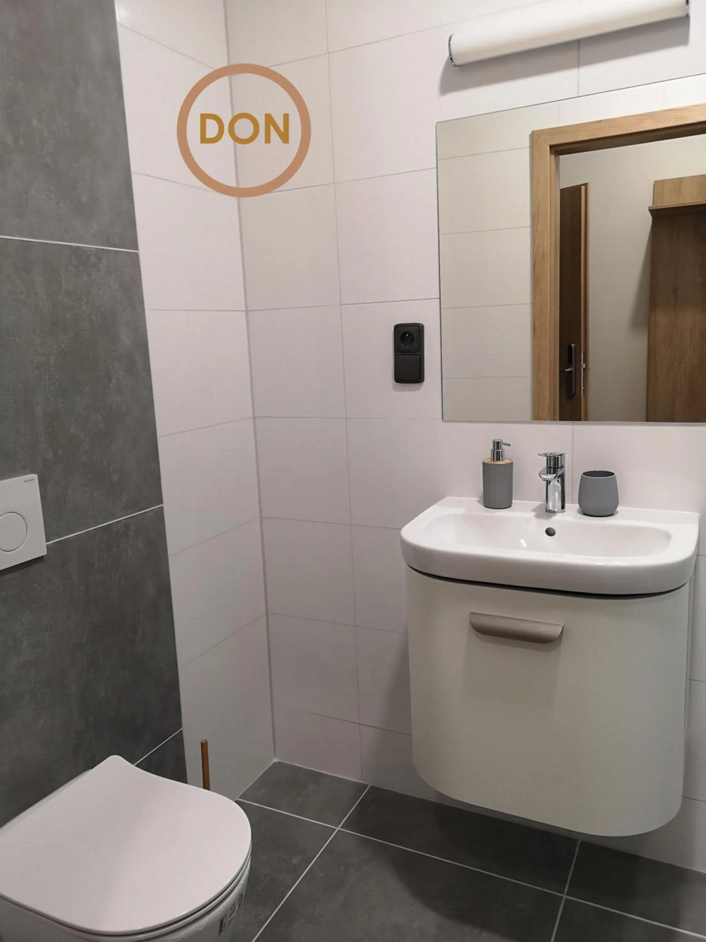 Toilet in Penzion DON