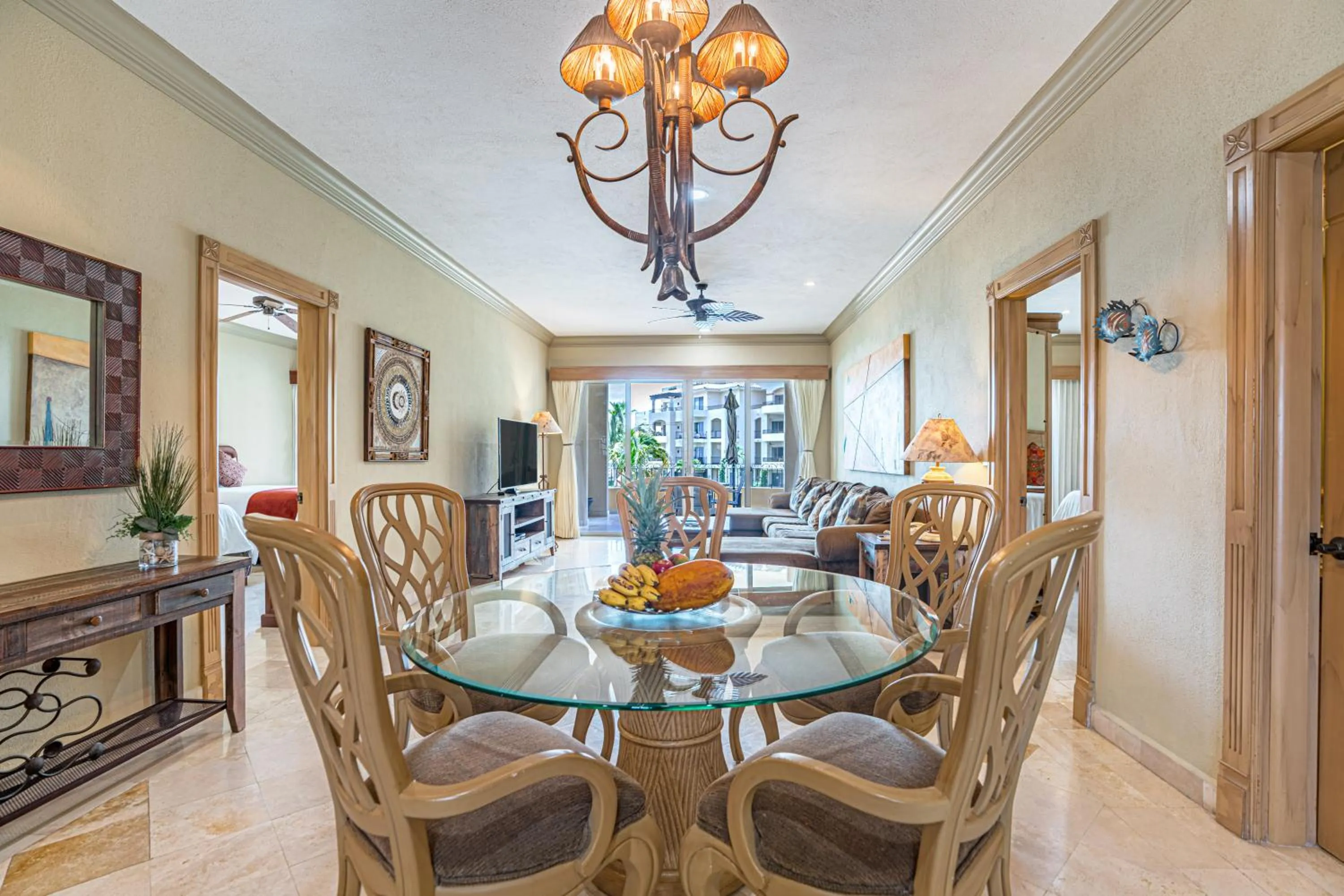 Dining area in Villa La Estancia - Medano Beach Villas
