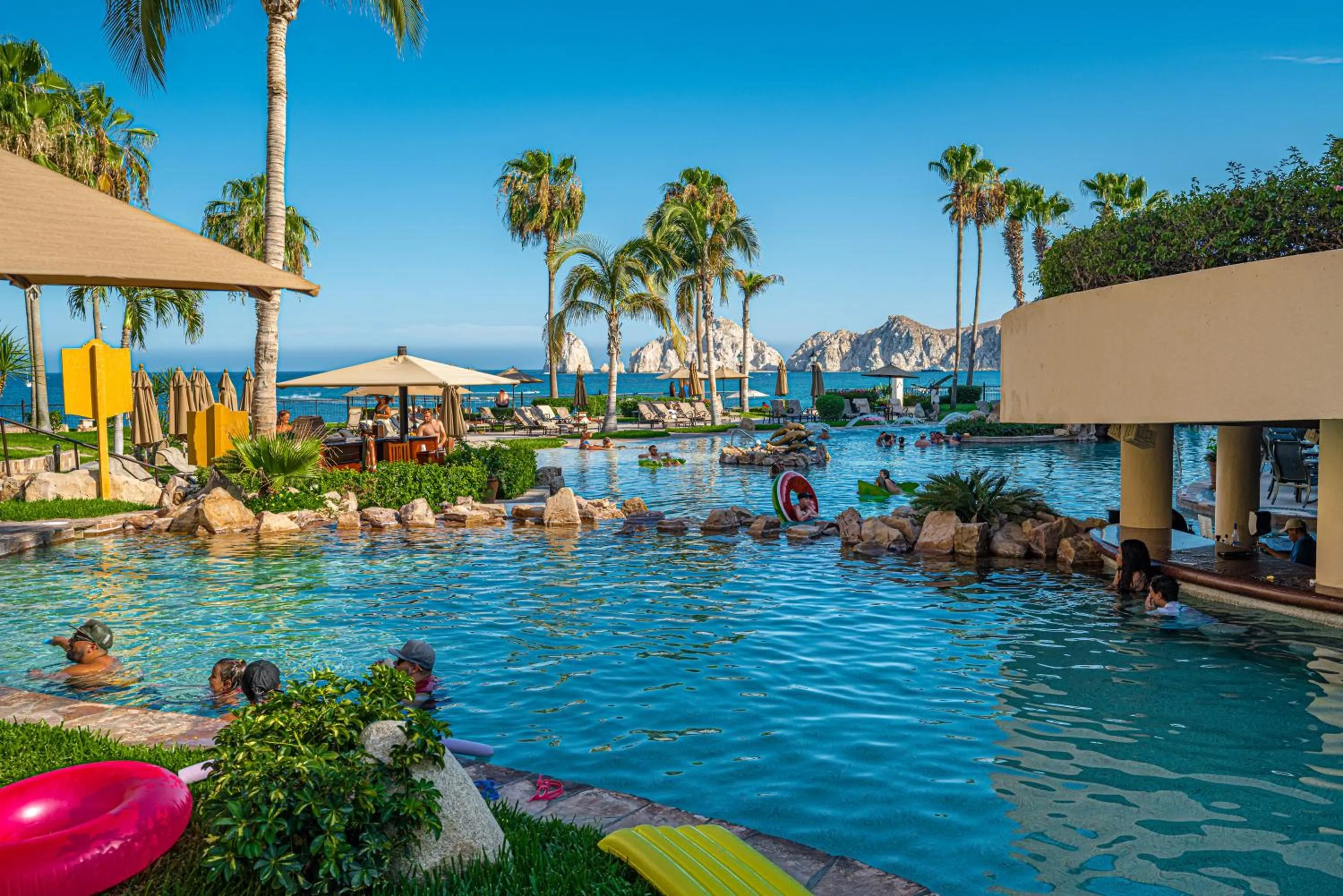 Pool view in Villa La Estancia - Medano Beach Villas