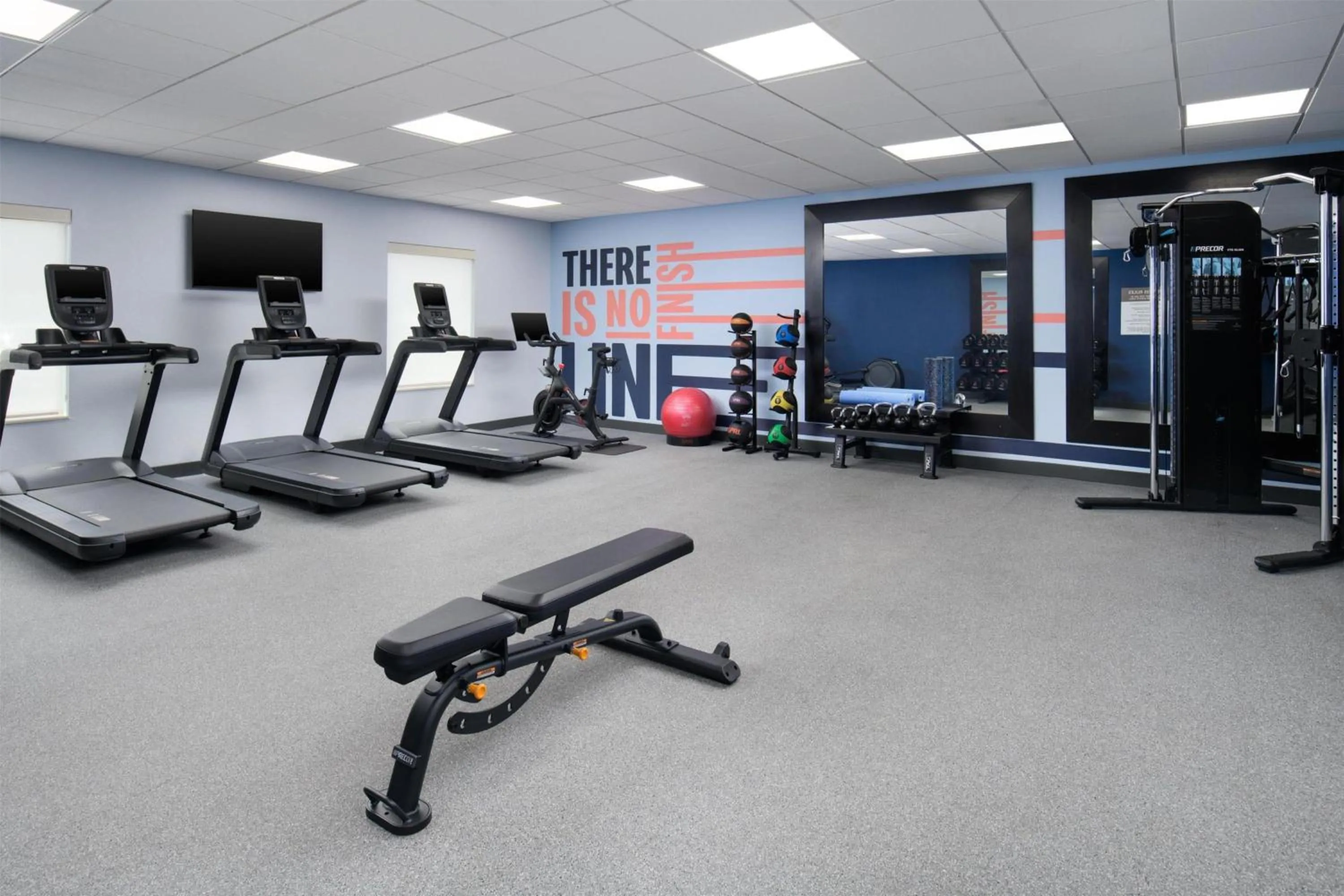 Fitness centre/facilities in Hampton Inn Kimball