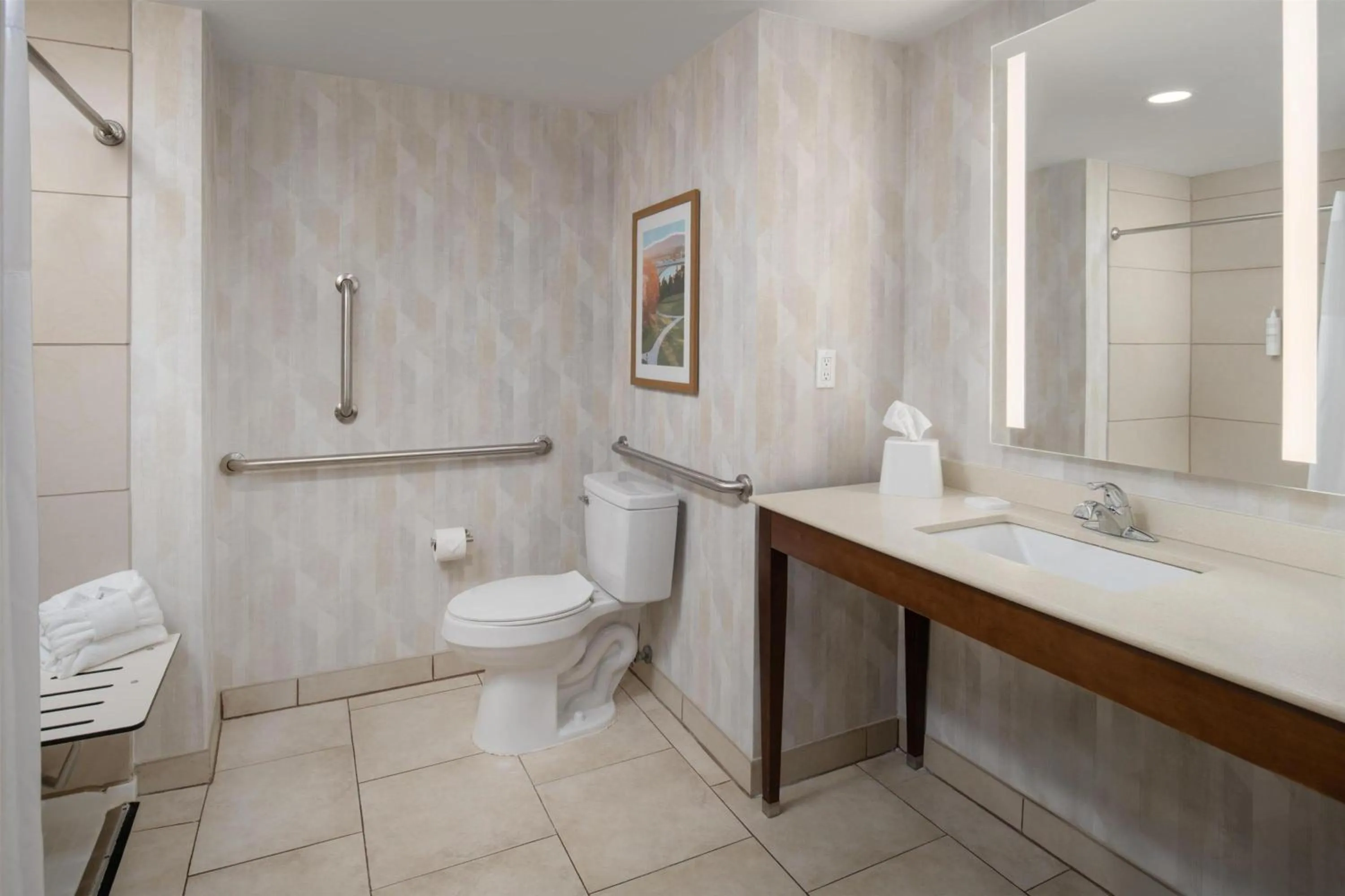 Bathroom in Hampton Inn Kimball