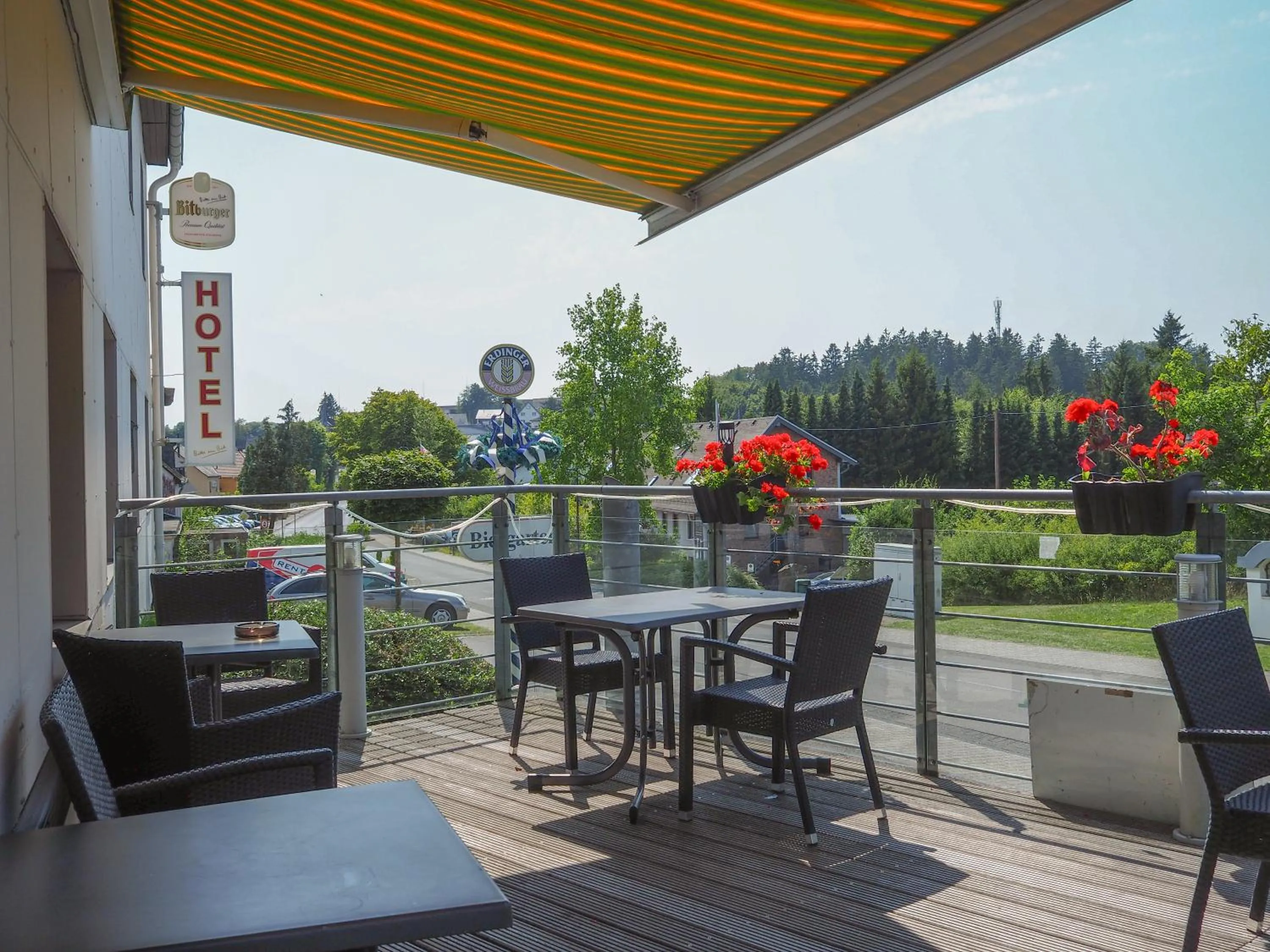 View (from property/room) in Hotel zur Burg Nürburg