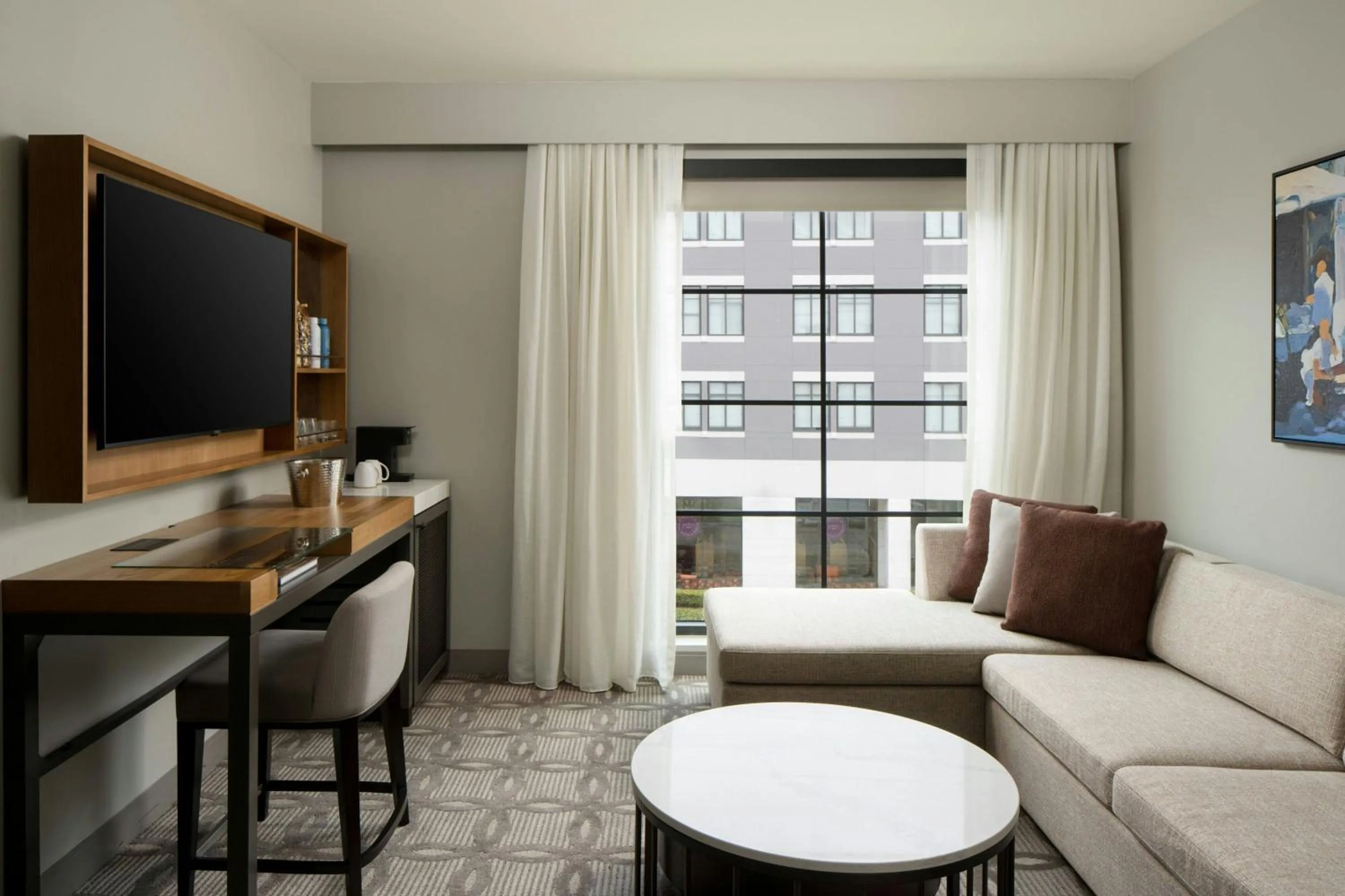 Living room in Epicurean Hotel, Autograph Collection