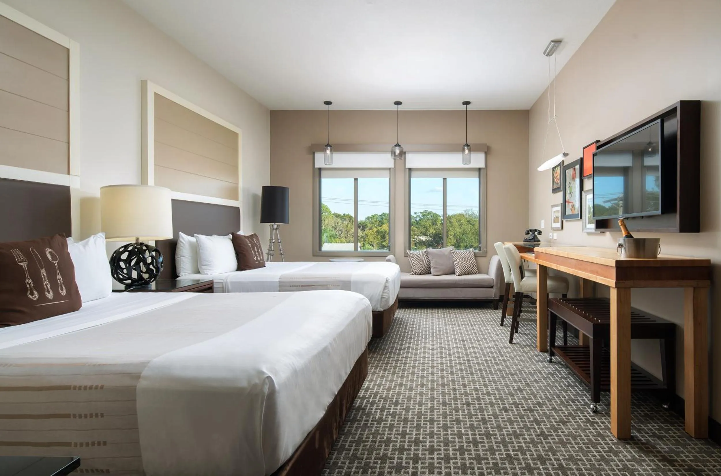 Bed in Epicurean Hotel, Autograph Collection