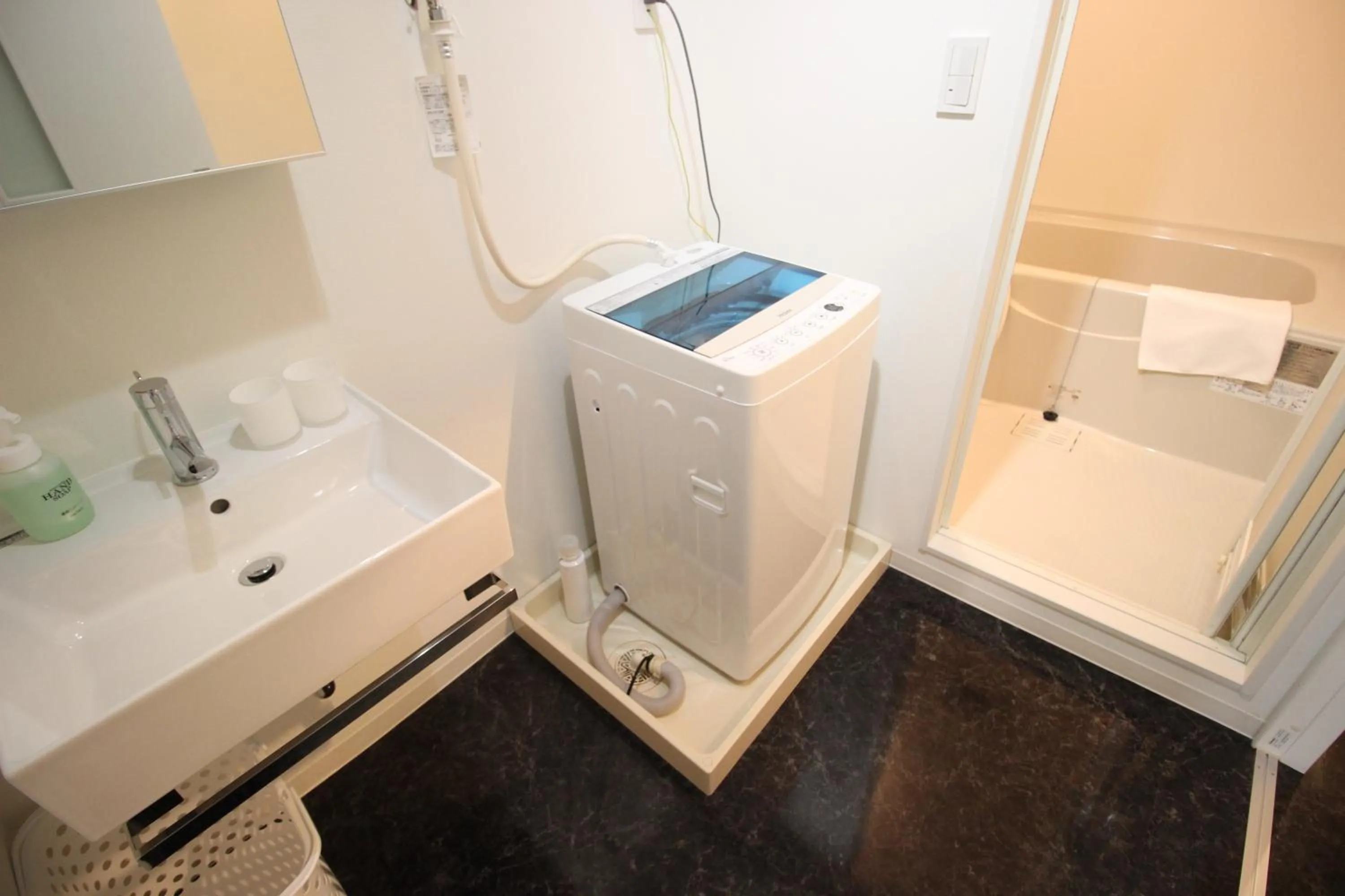 Bathroom in Atrium Deluxe Apartments Osaka - Self Check-In Only