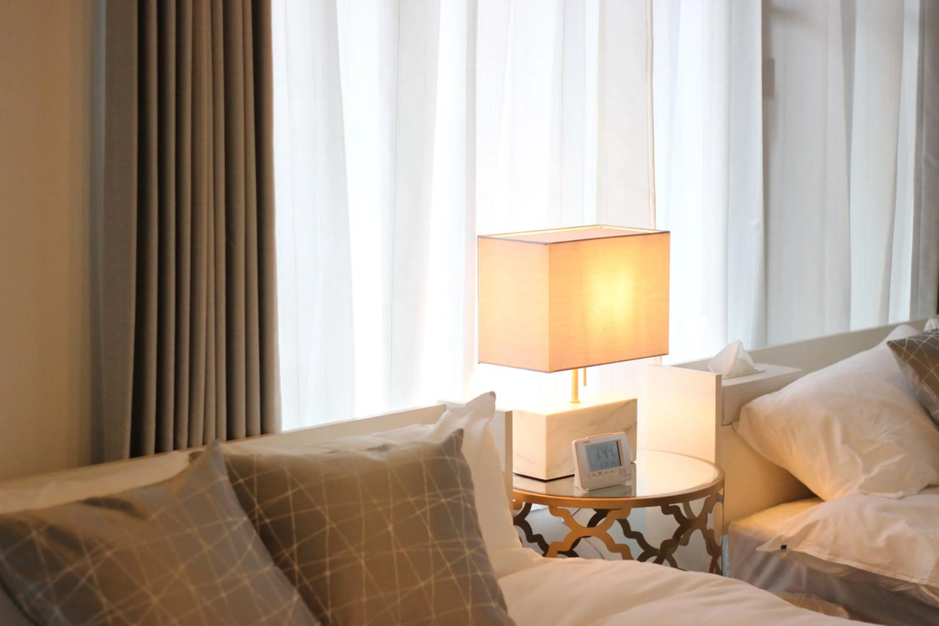 Bedroom in Atrium Deluxe Apartments Osaka - Self Check-In Only