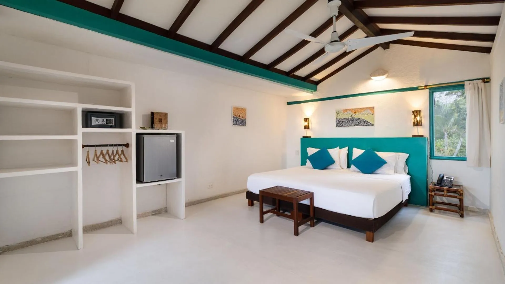 Bed in Aite Eco Resort