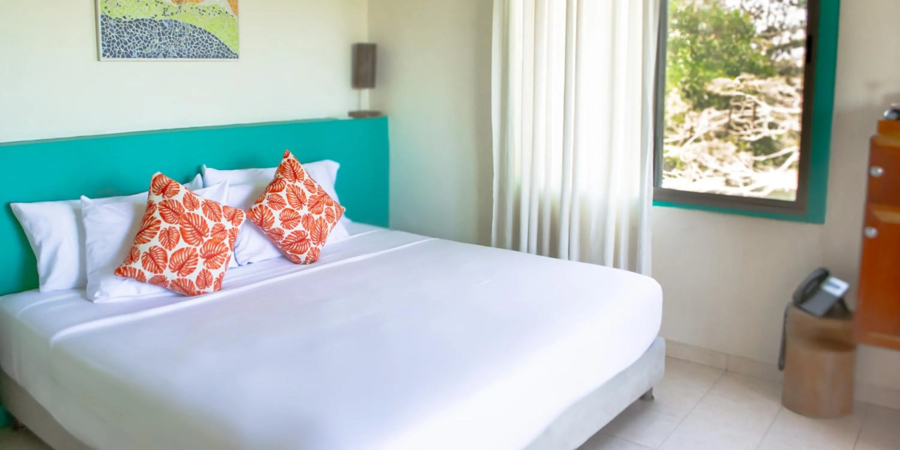 Bed in Aite Eco Resort