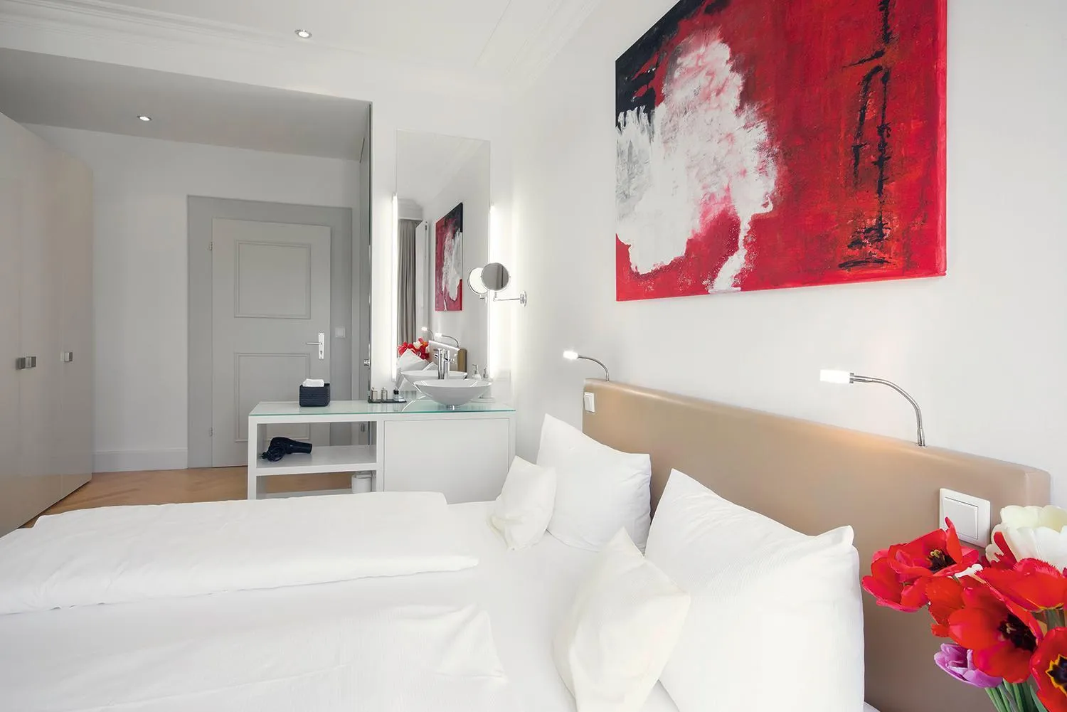 Photo of the whole room, Bed in Hotel Seehof