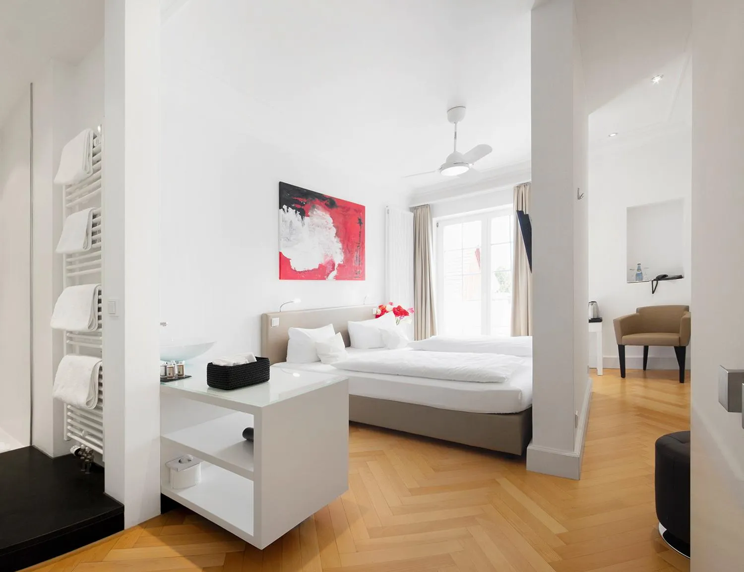 Photo of the whole room, Bed in Hotel Seehof