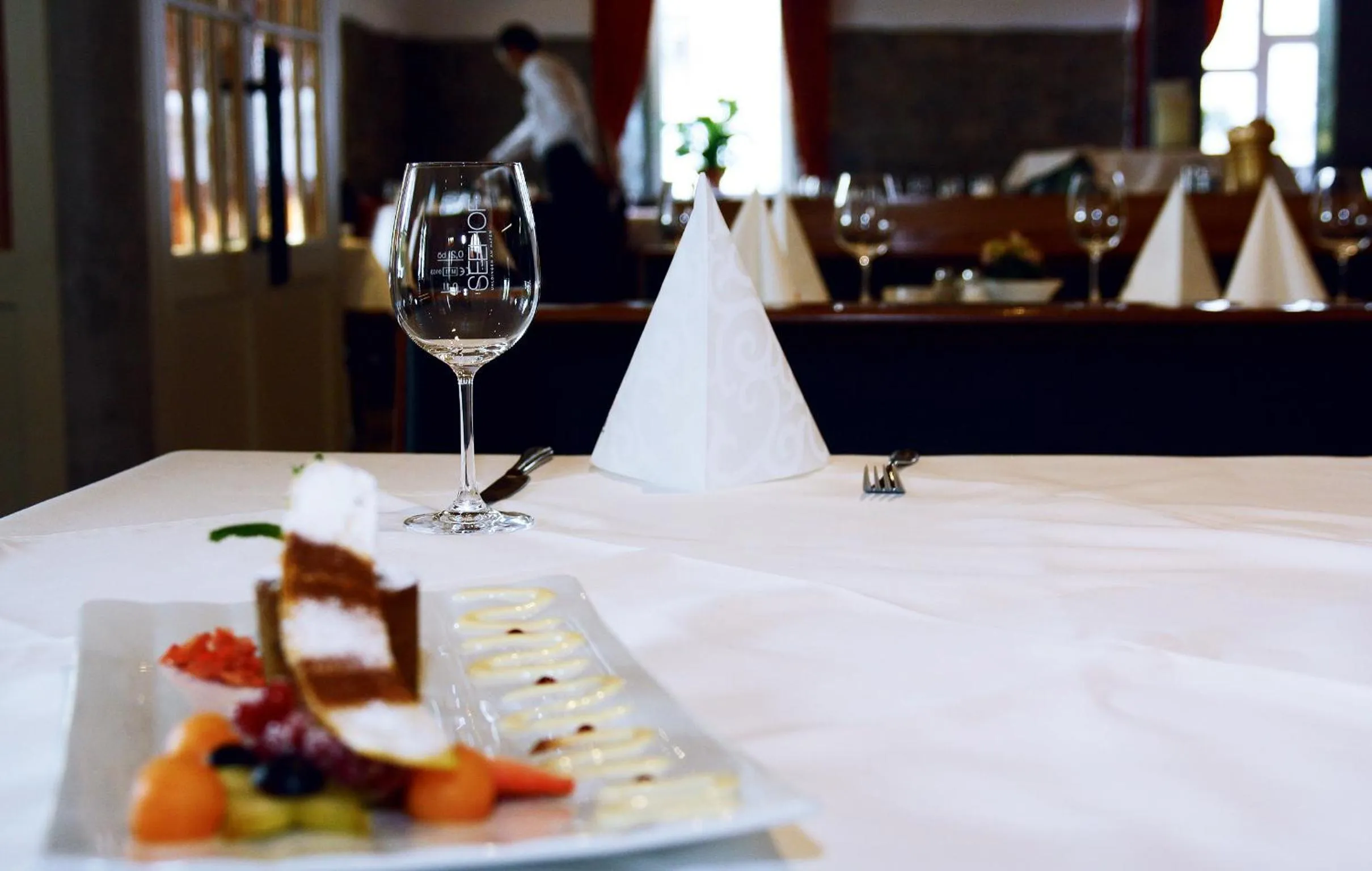 Restaurant/places to eat in Hotel Seehof