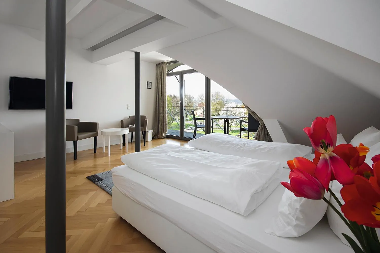 Photo of the whole room, Bed in Hotel Seehof