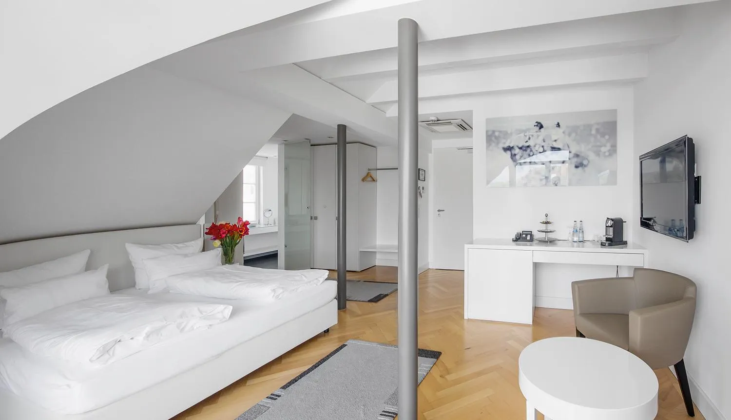 Photo of the whole room, Bed in Hotel Seehof