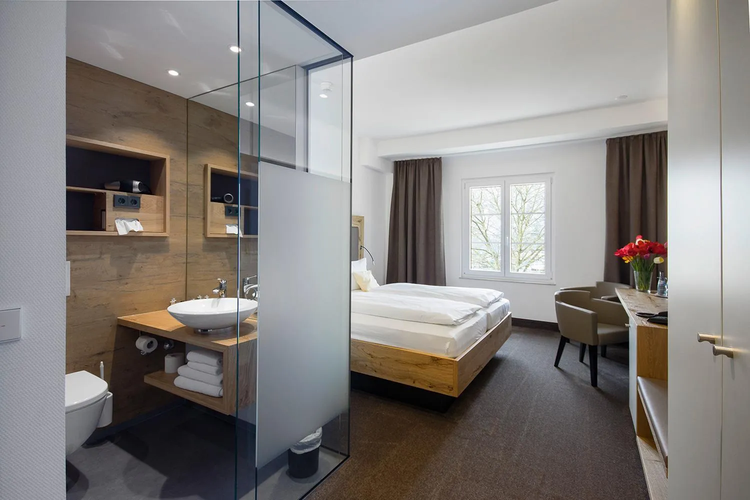 Photo of the whole room, Bed in Hotel Seehof