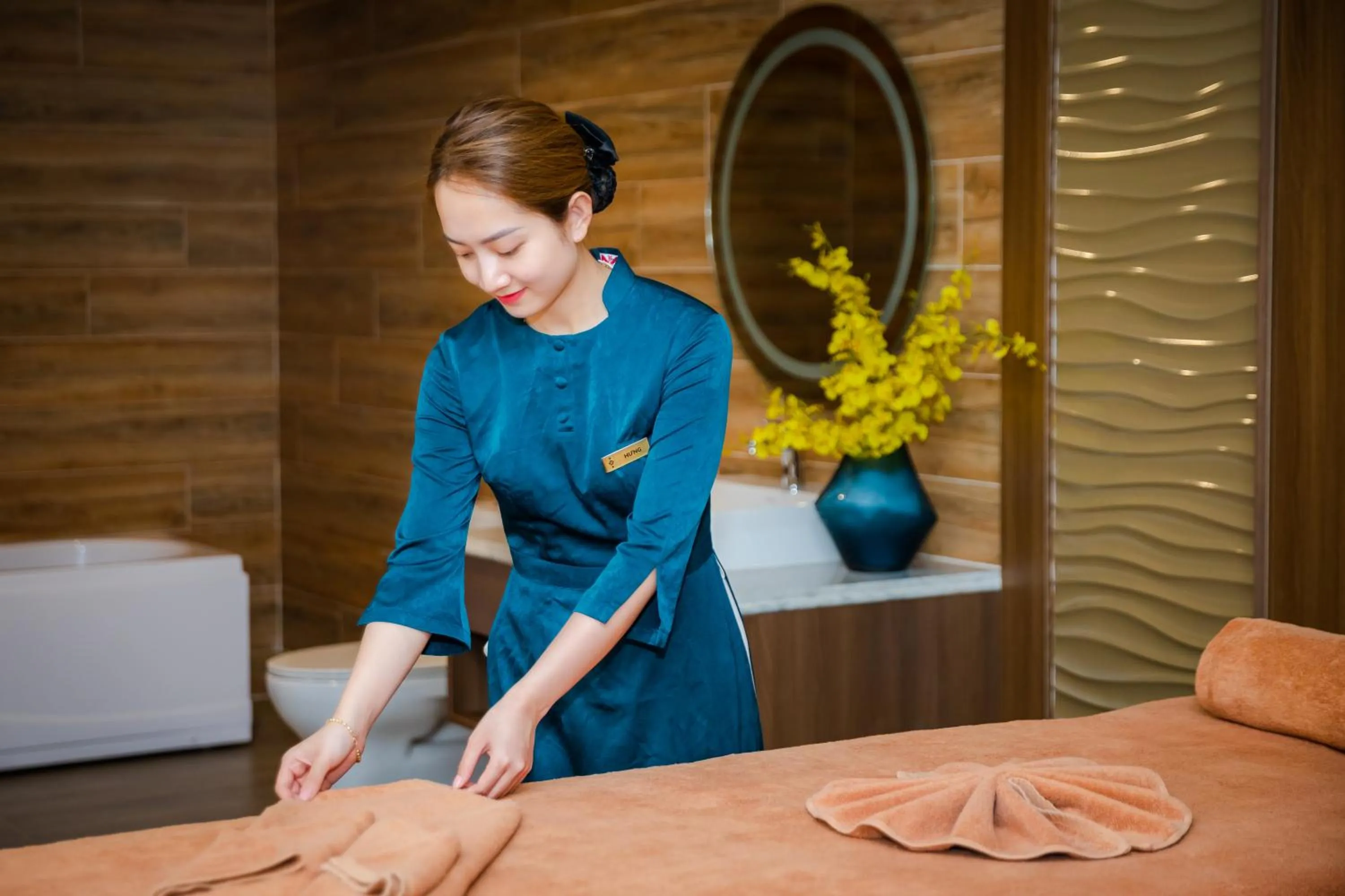 Spa and wellness centre/facilities in Muong Thanh Luxury Ha Long Centre Hotel