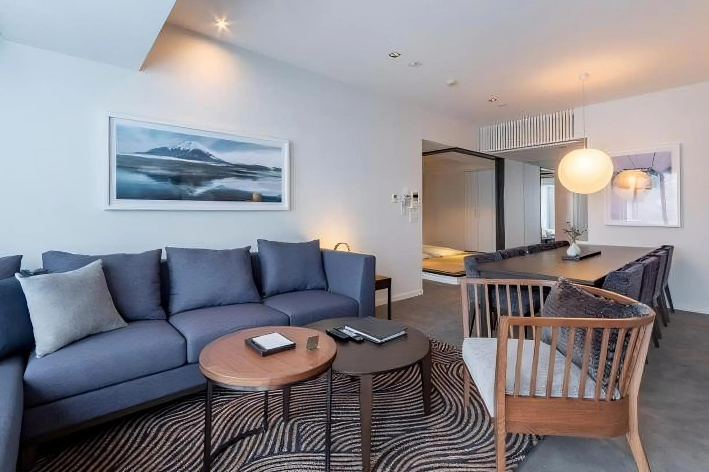 Living room in The Vale Niseko