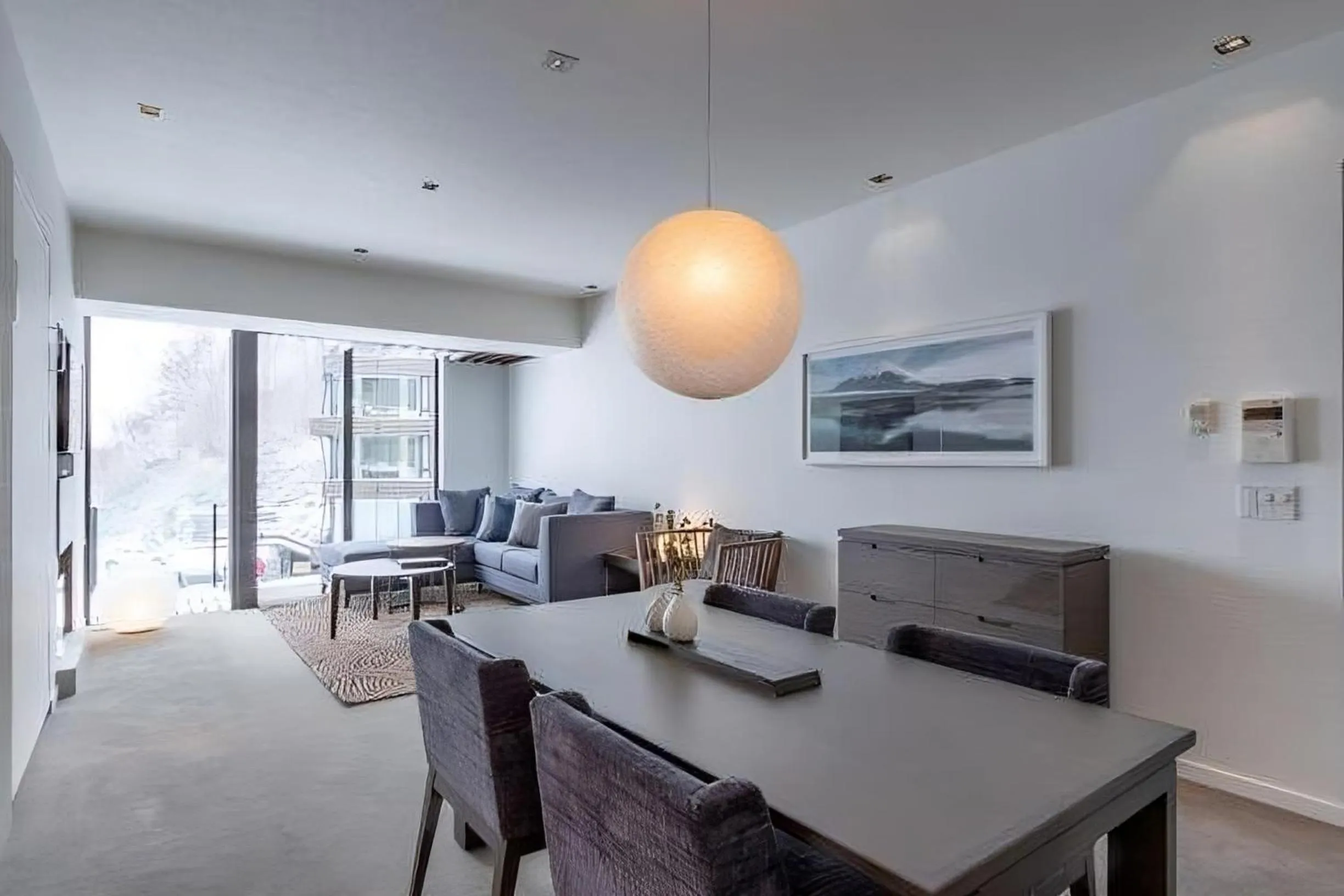 Living room in The Vale Niseko