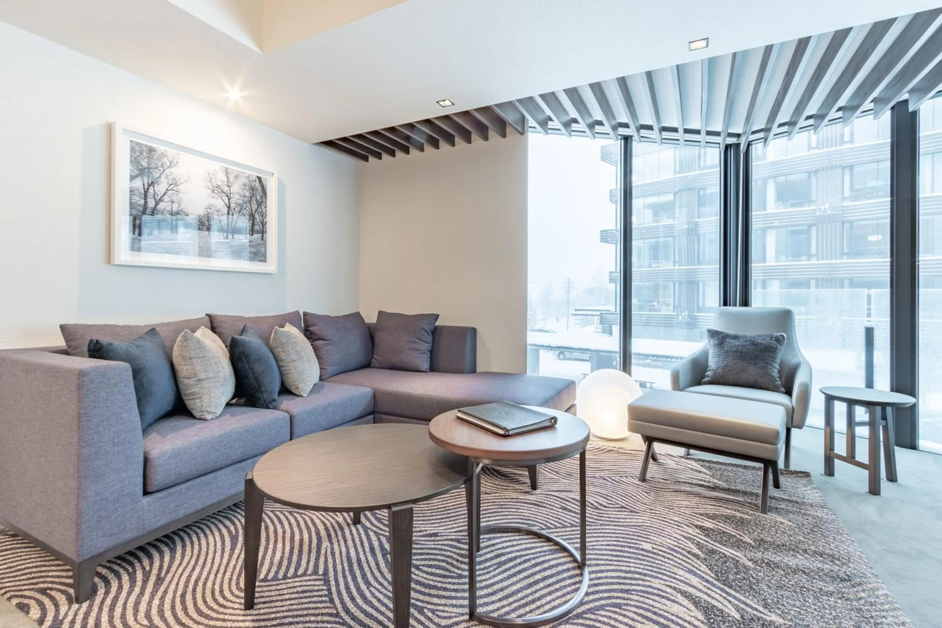 Living room in The Vale Niseko