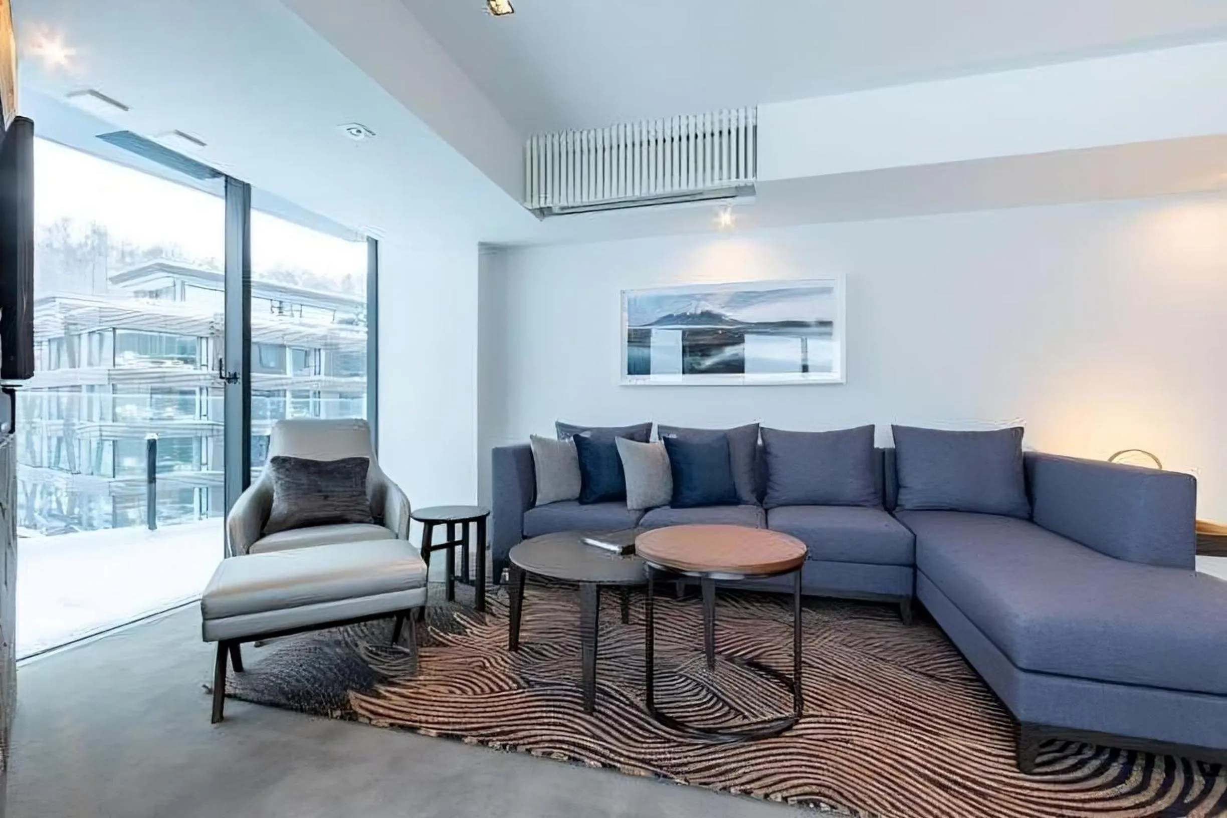 Living room in The Vale Niseko