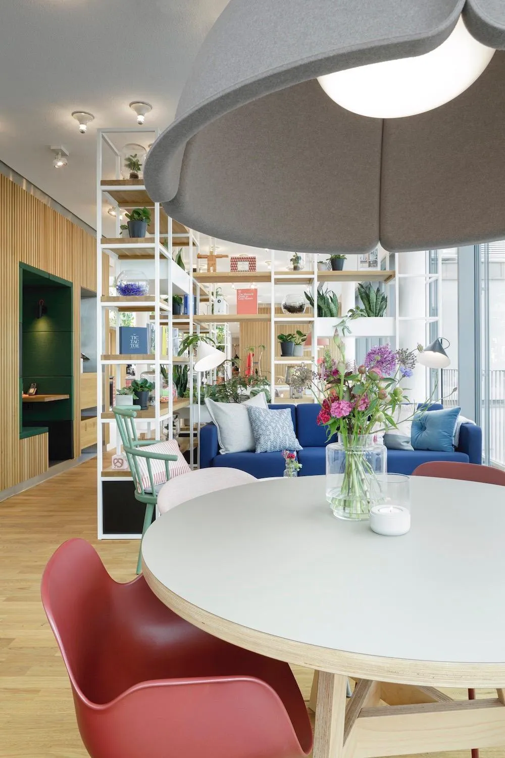 Seating area in Zoku Vienna