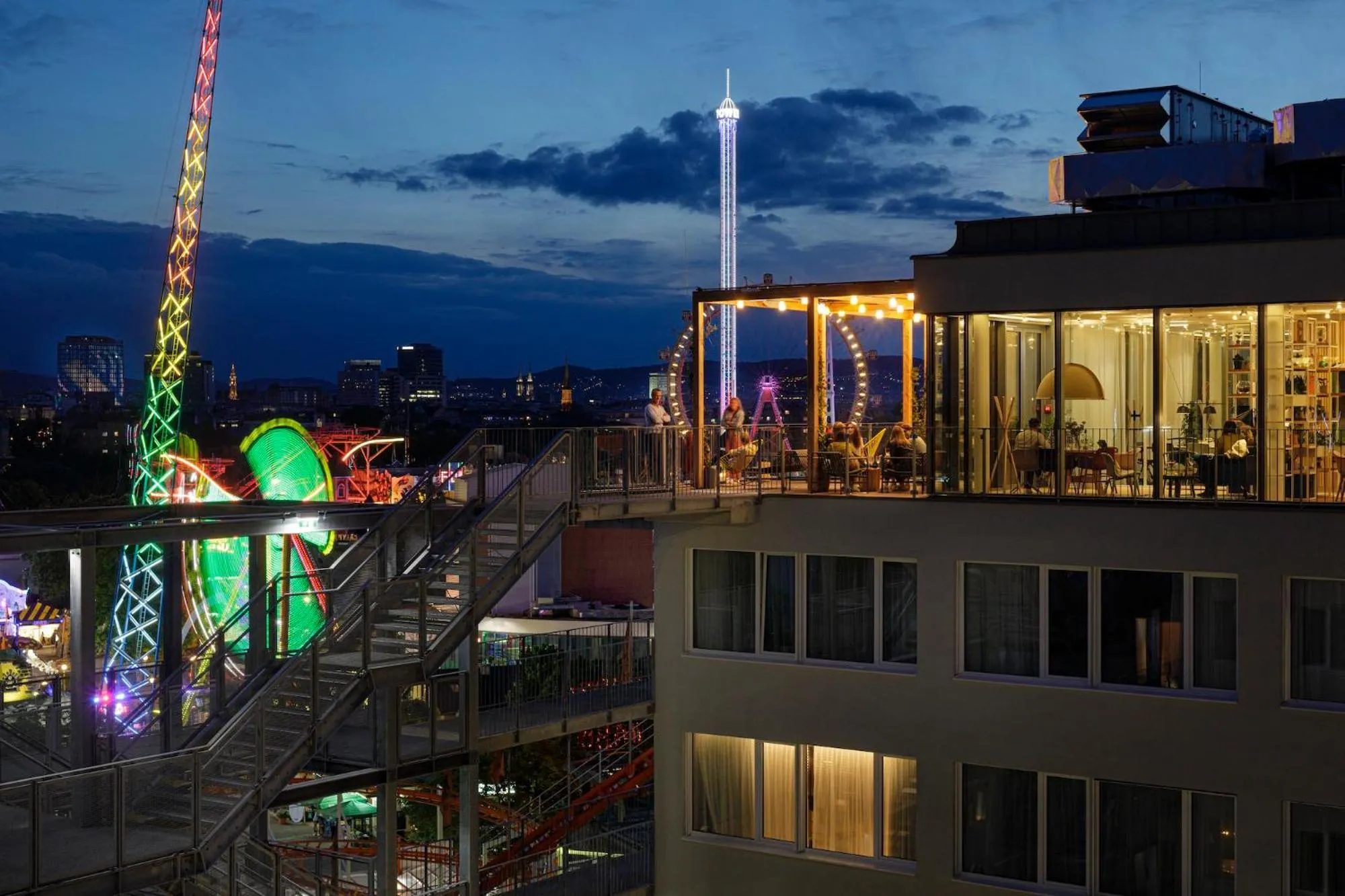 City view in Zoku Vienna