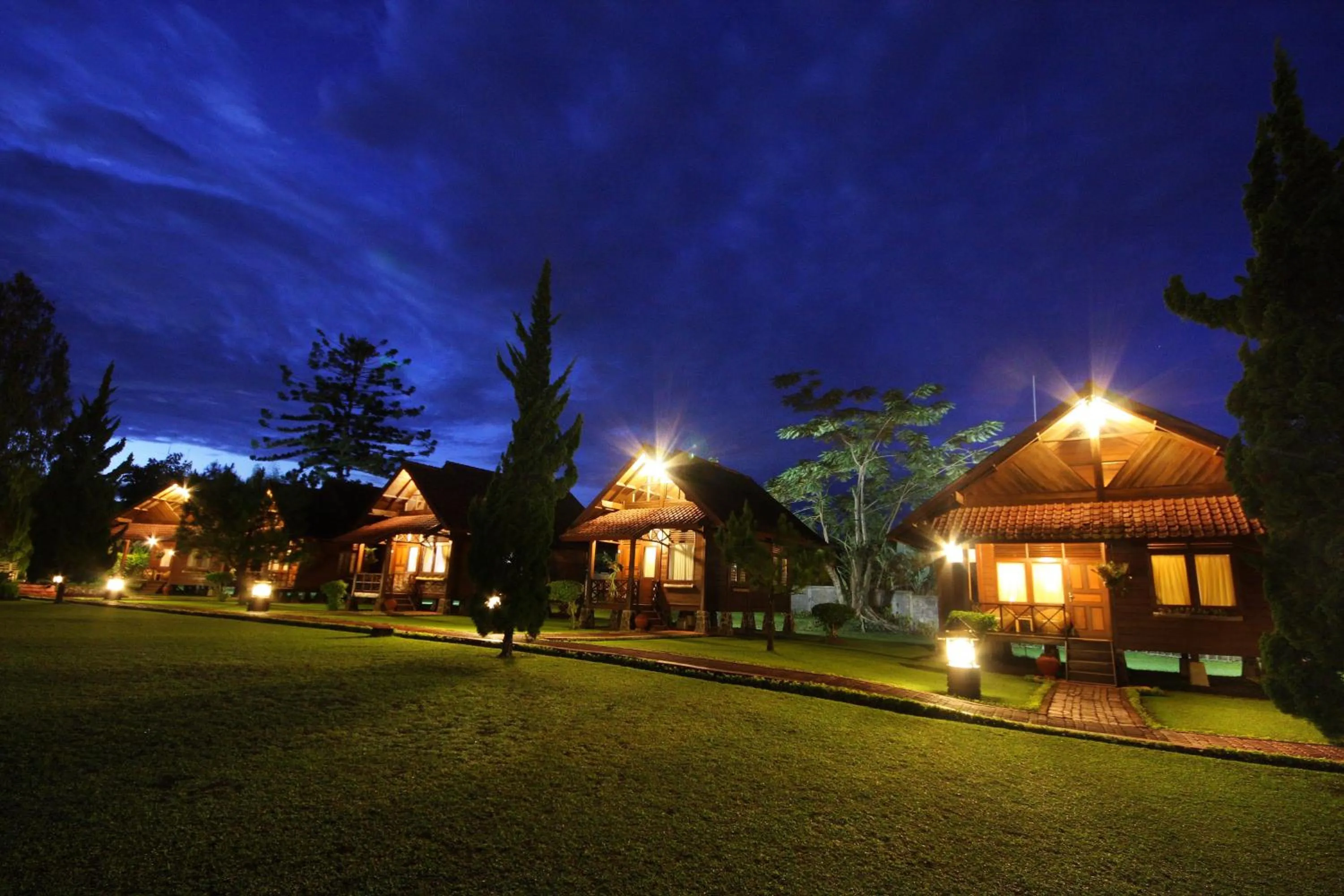 Facade/entrance in Citra Cikopo Hotel & Family Cottages