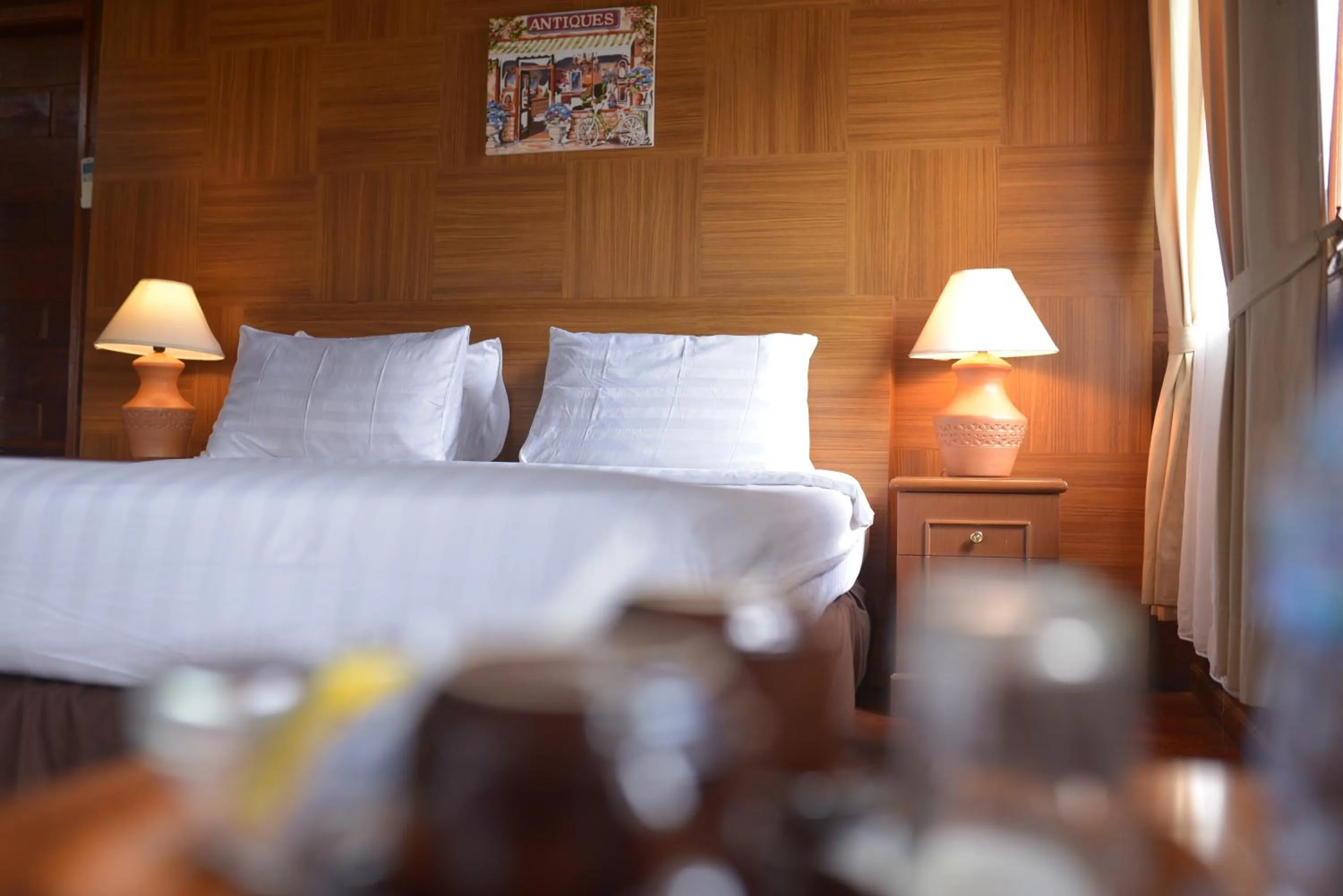 Property building, Bed in Citra Cikopo Hotel & Family Cottages