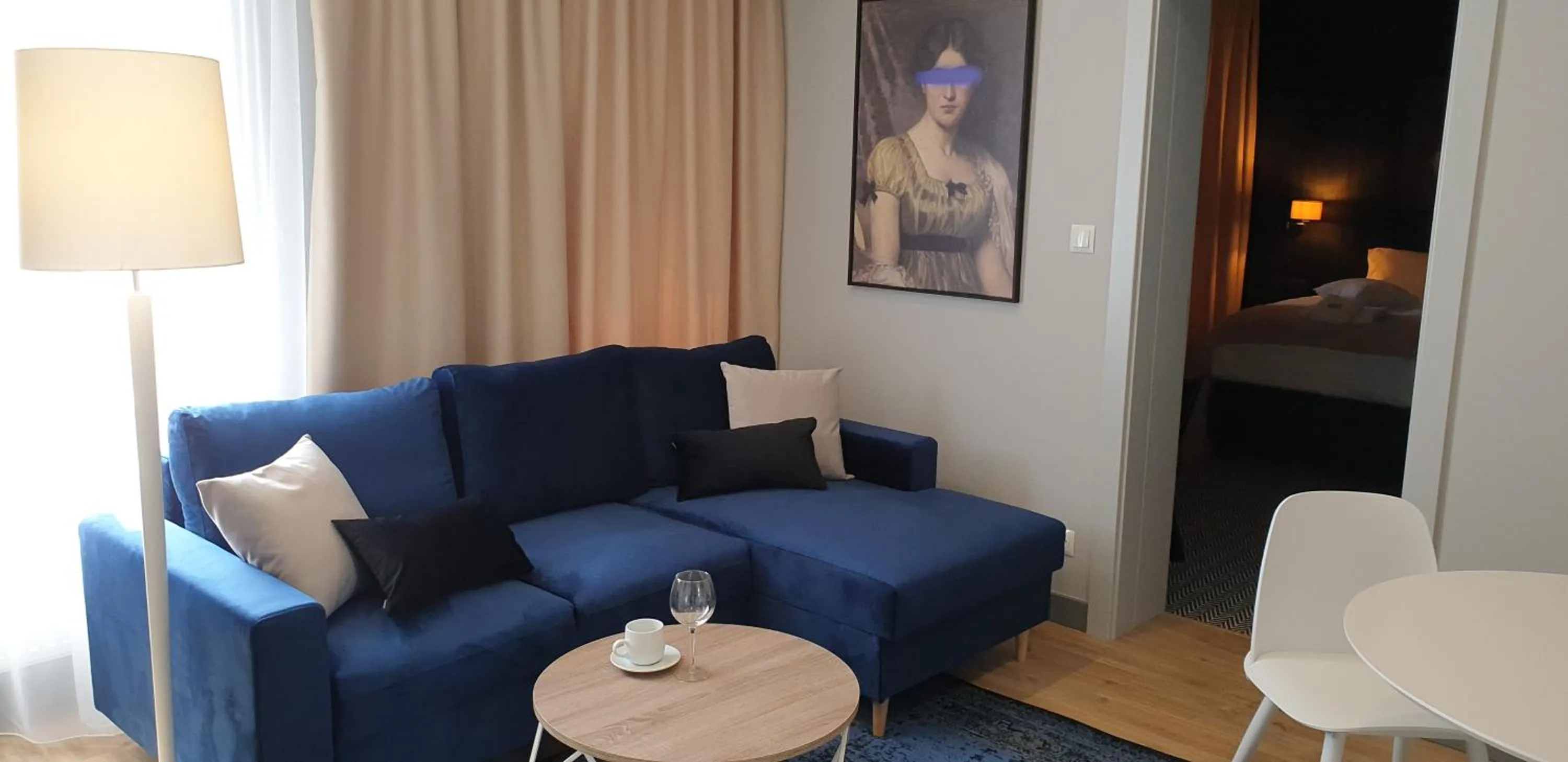 Seating area in Restauracja RETRO