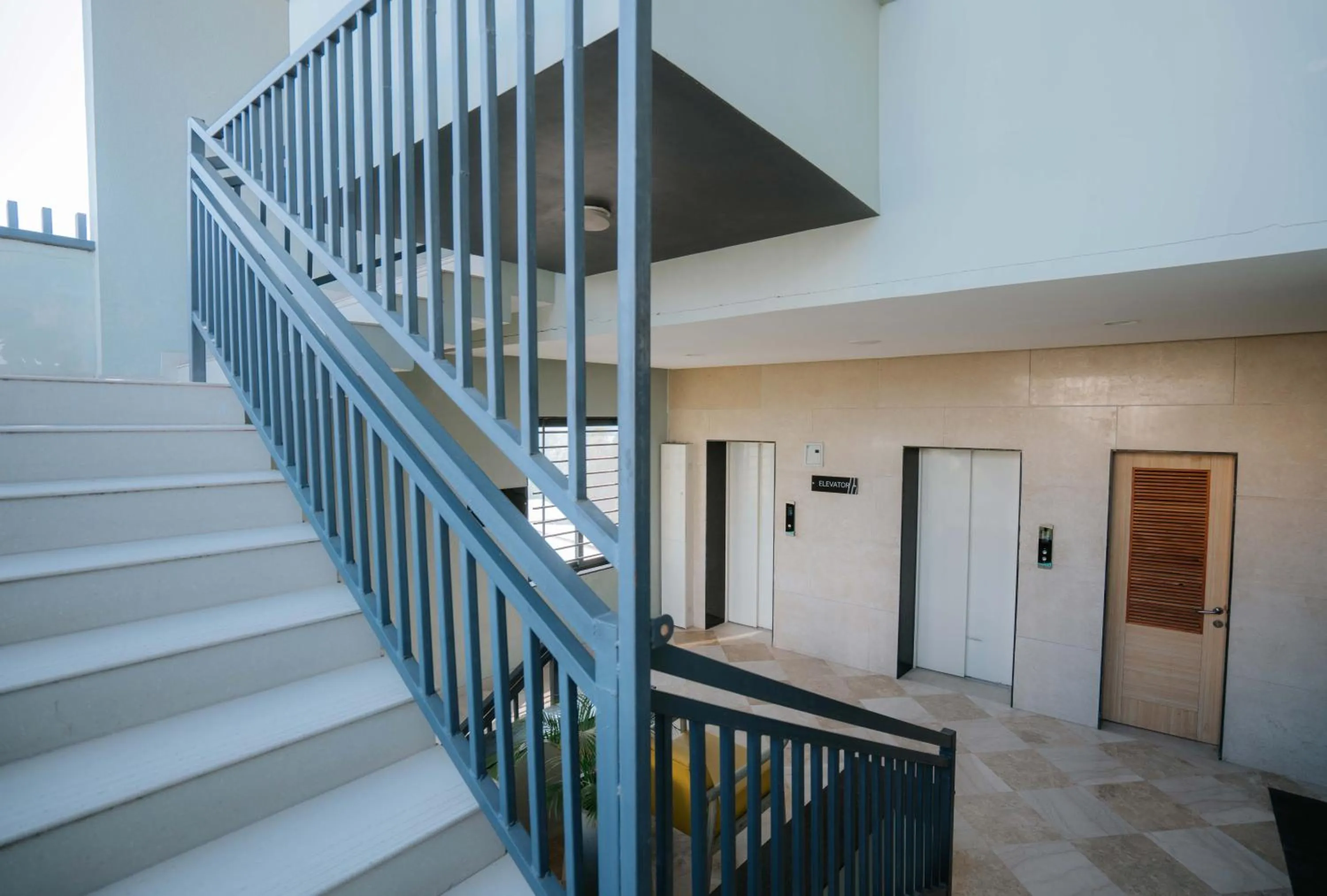 elevator in Treebo Tryst Sr House With Mountain View Udaipur