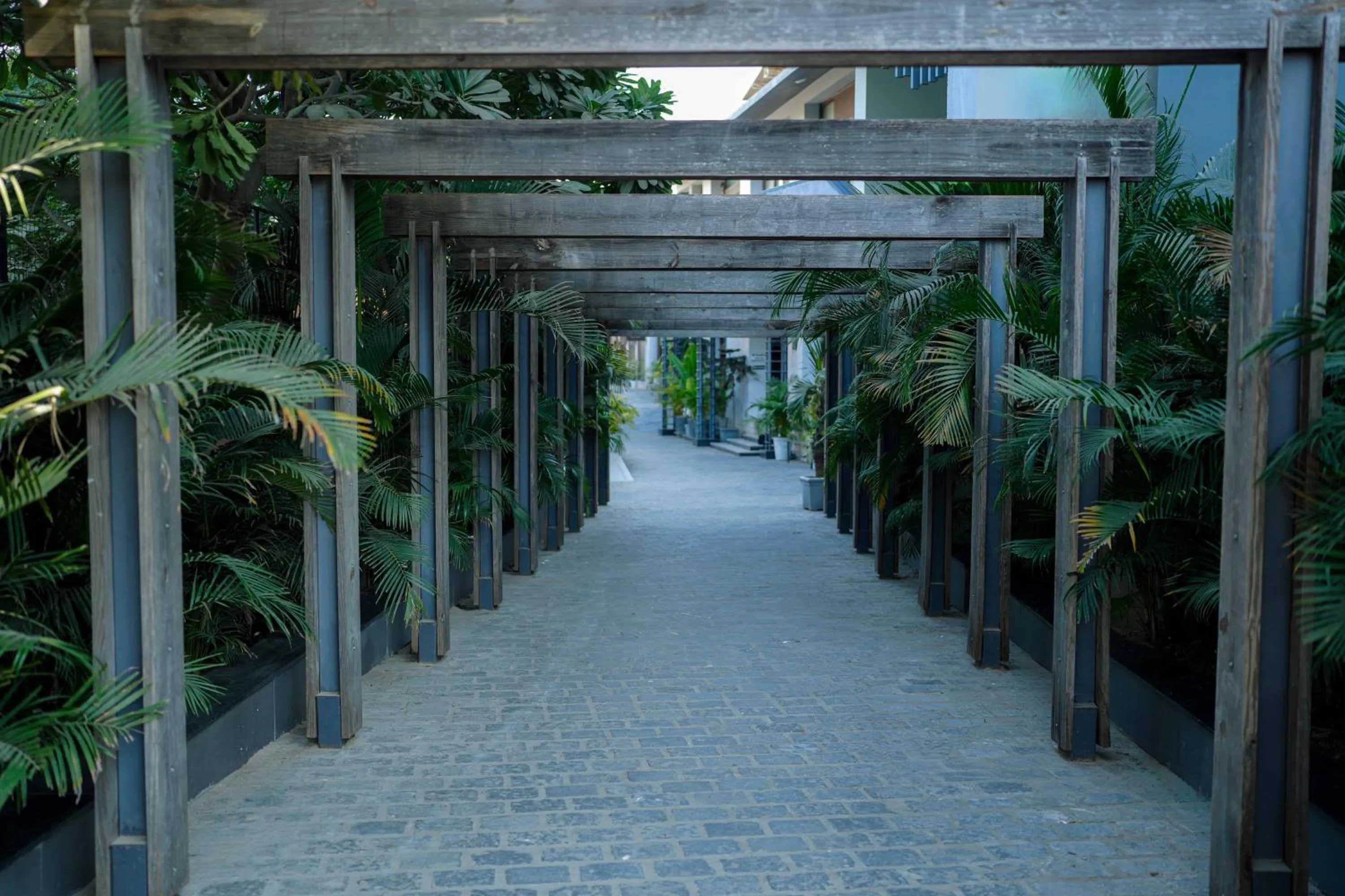 Facade/entrance in Treebo Tryst Sr House With Mountain View Udaipur