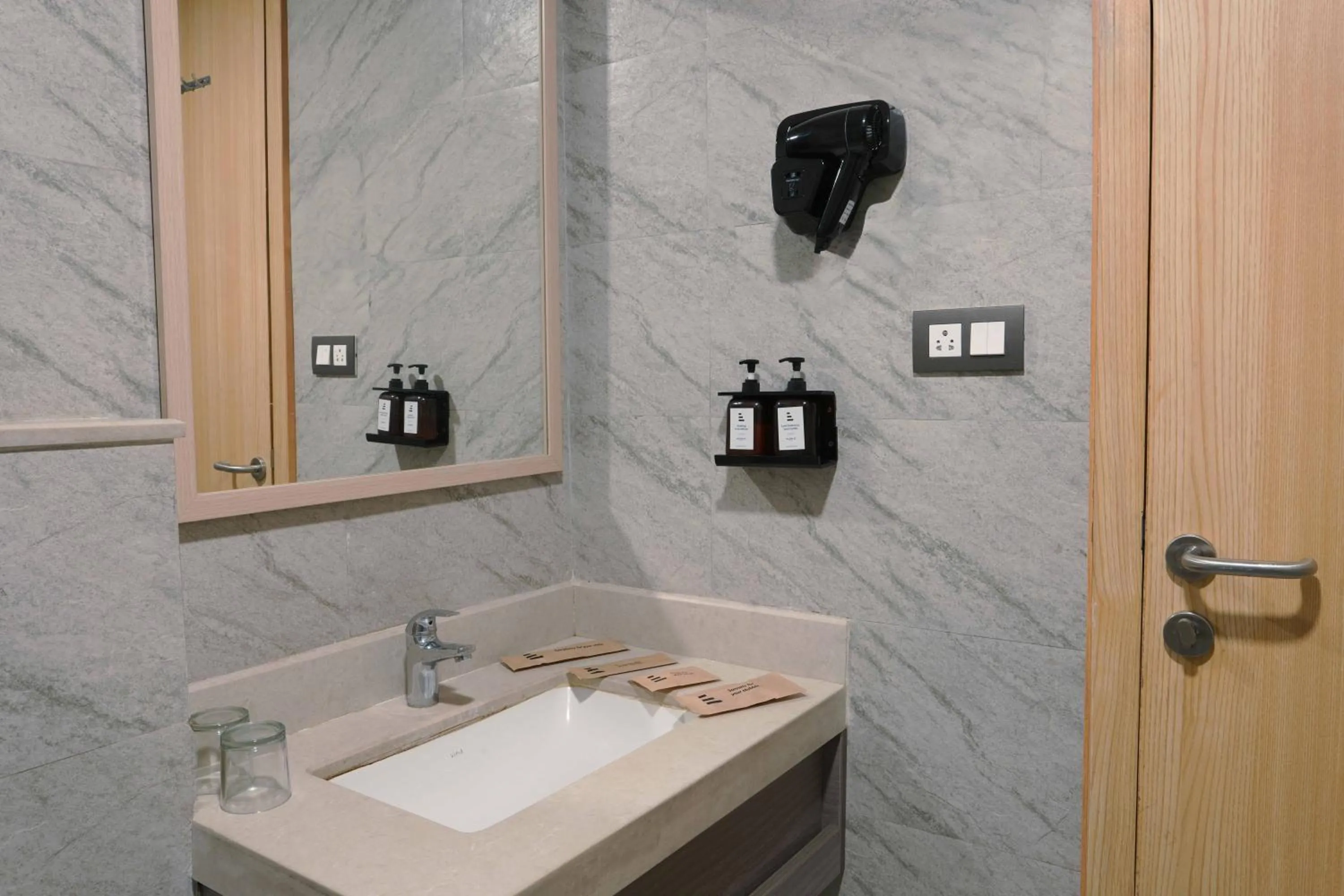 Bathroom in Treebo Tryst Sr House With Mountain View Udaipur