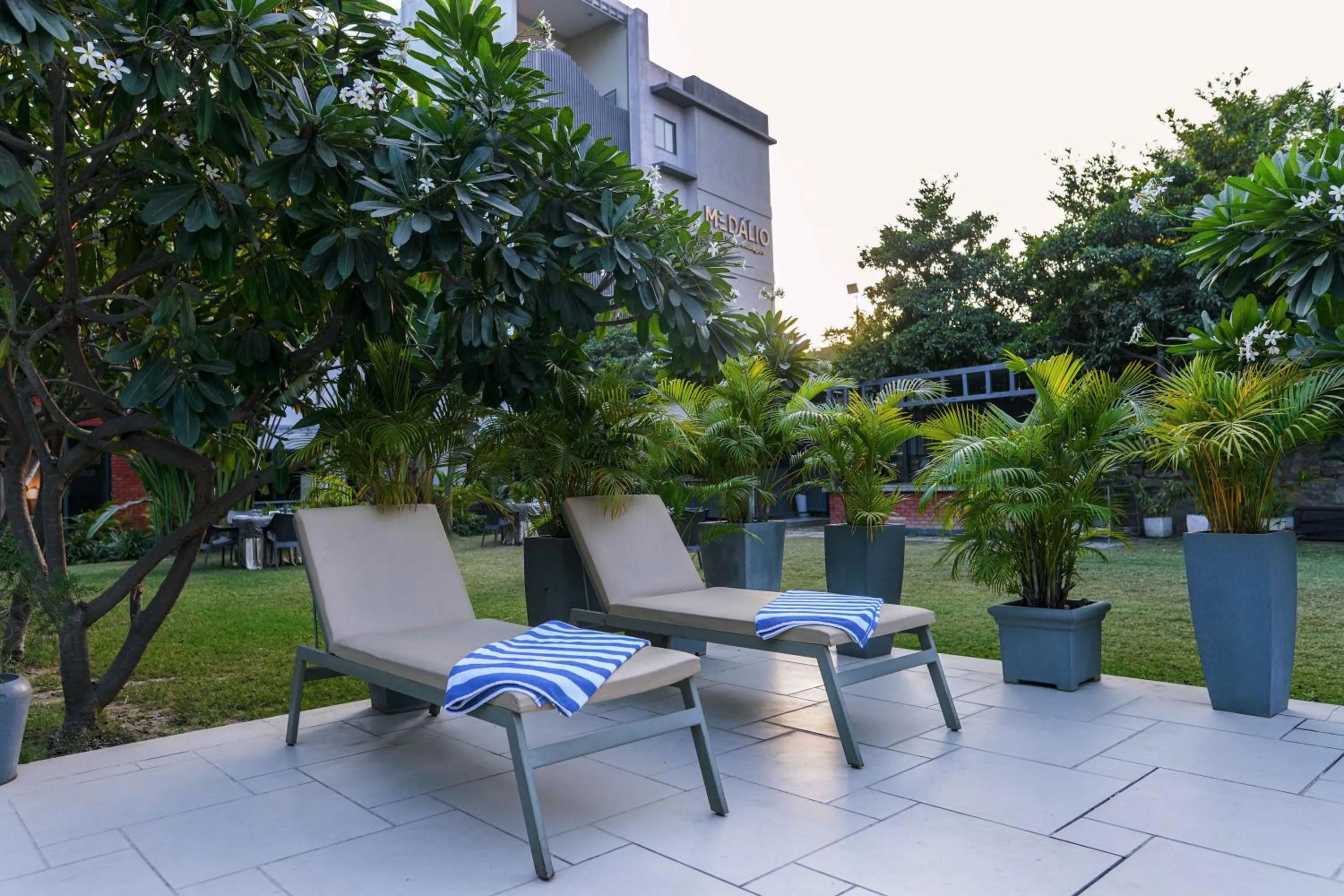 Garden in Treebo Tryst Sr House With Mountain View Udaipur