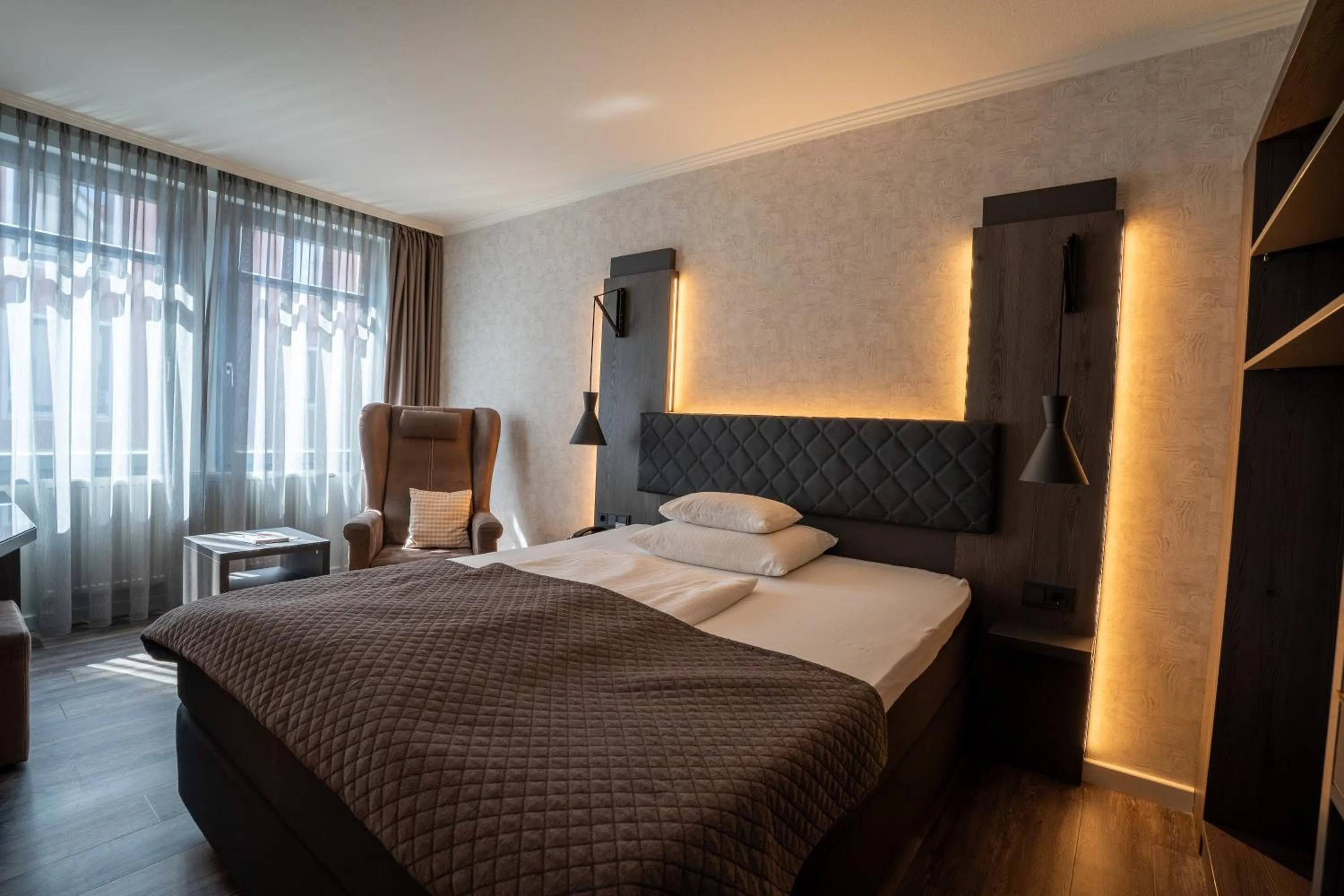 Photo of the whole room, Bed in Ringhotel Niedersachsen