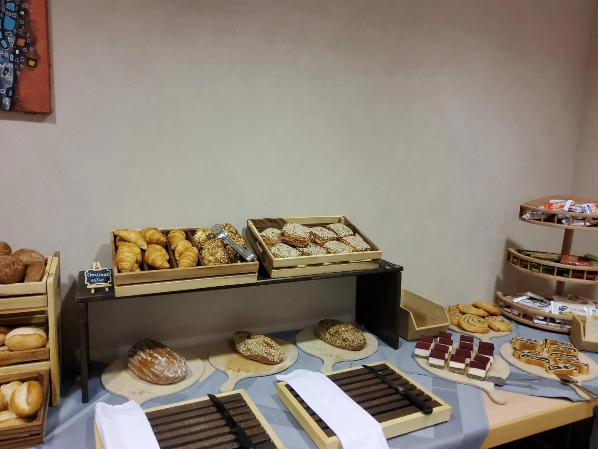 Buffet breakfast in Seehotel