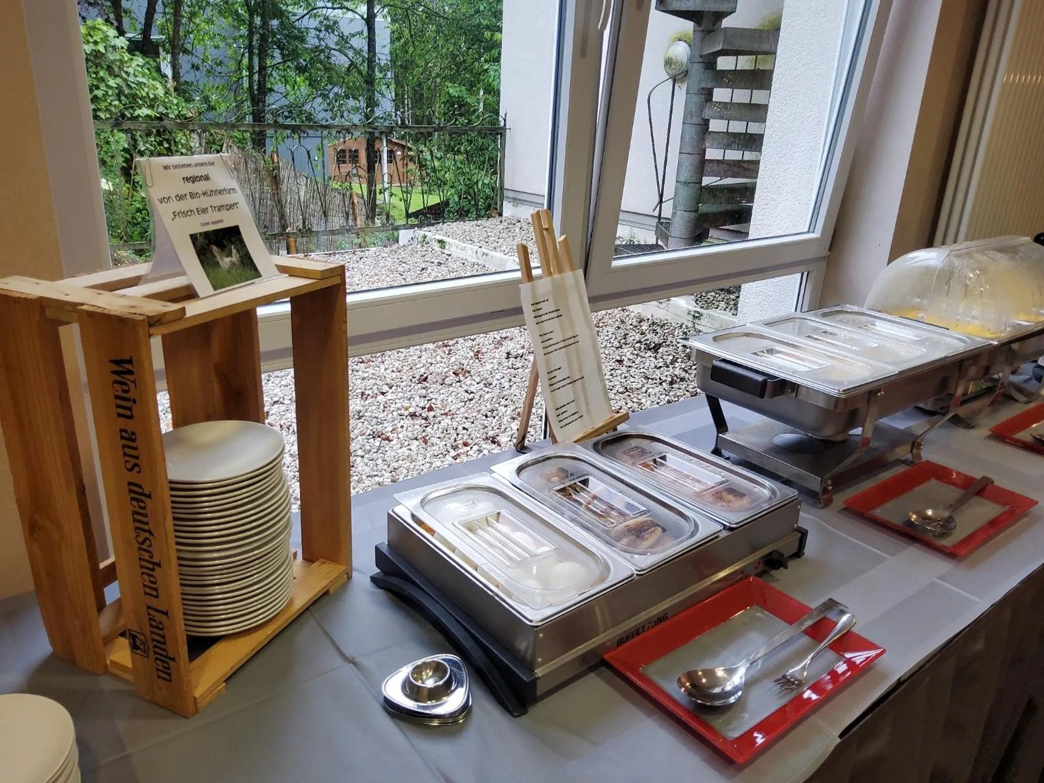 Buffet breakfast in Seehotel