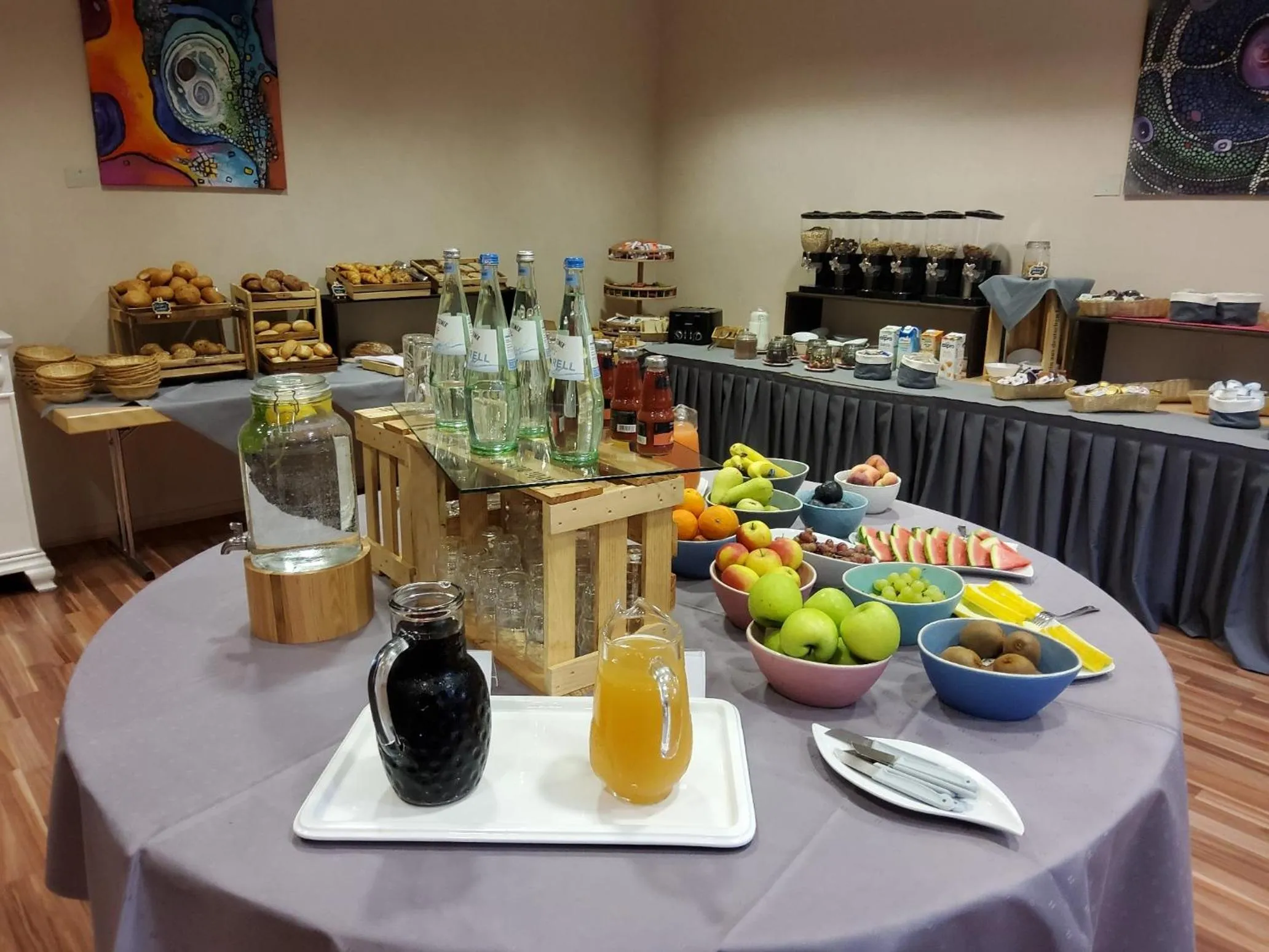 Buffet breakfast in Seehotel