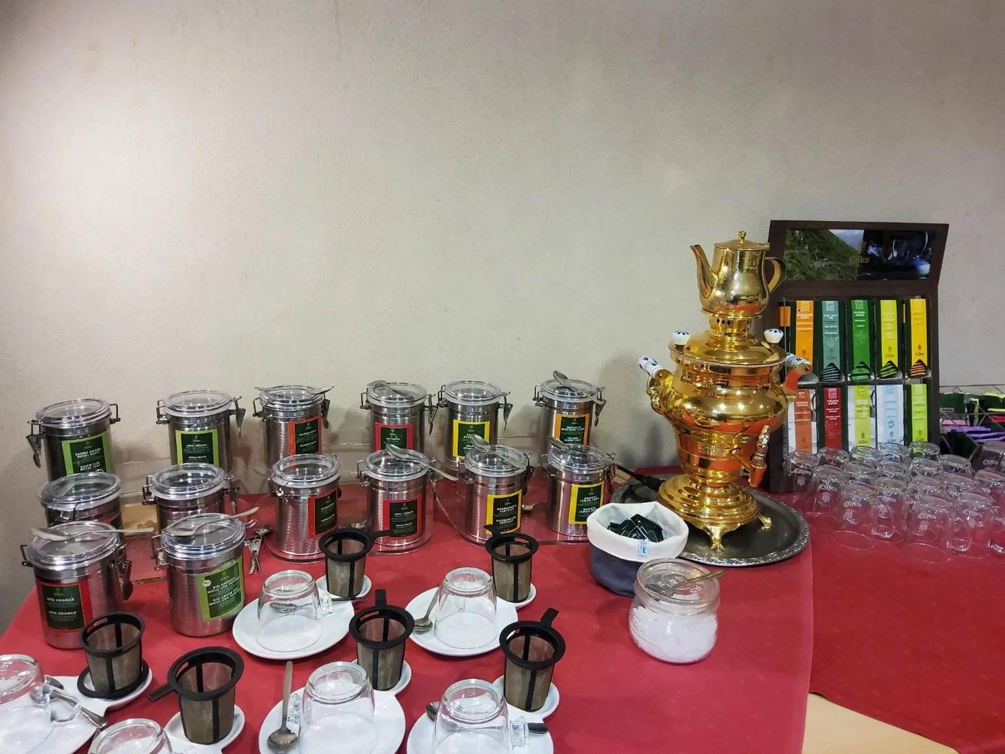 Buffet breakfast in Seehotel