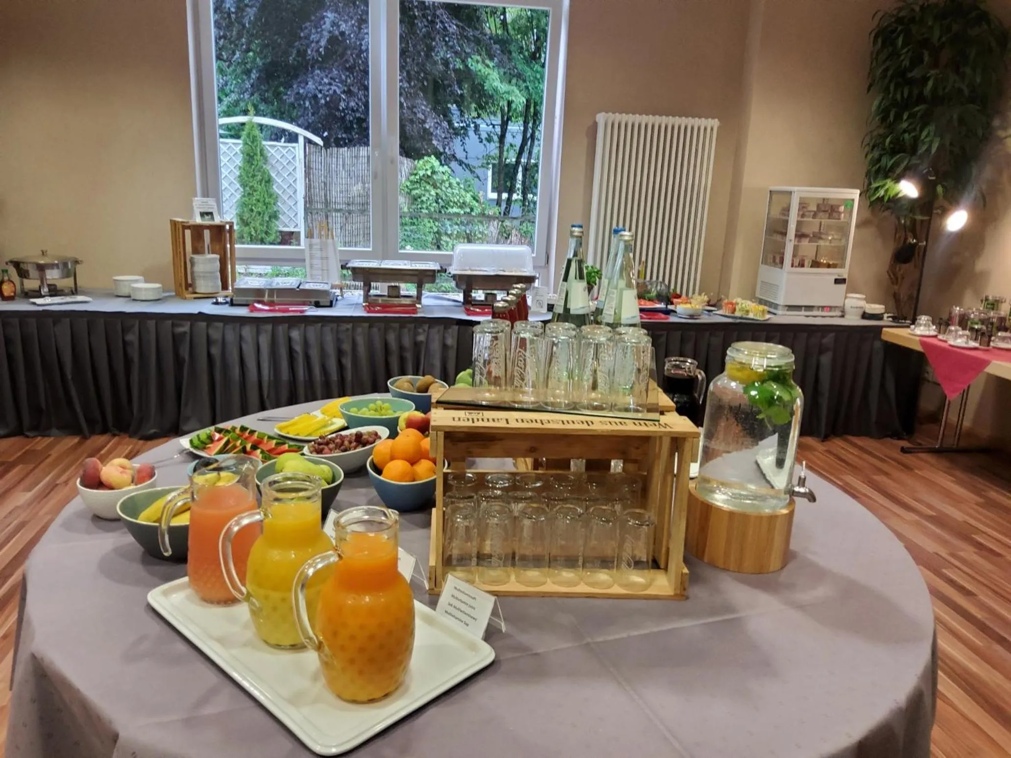 Buffet breakfast in Seehotel