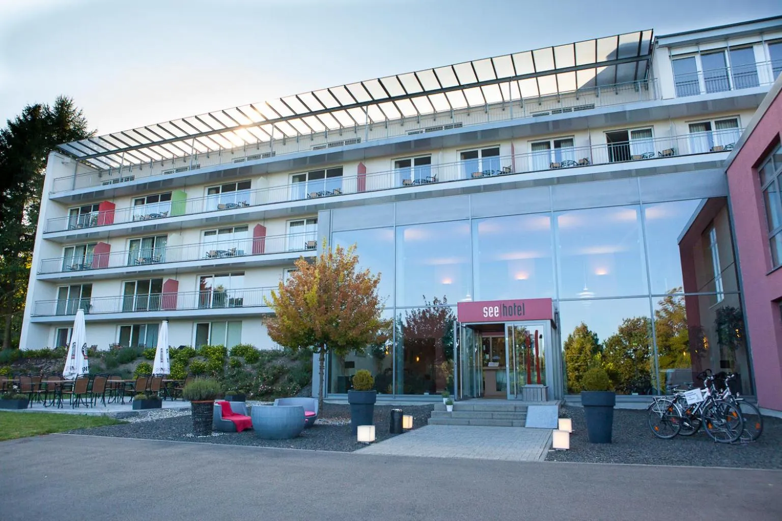 Property building in Seehotel