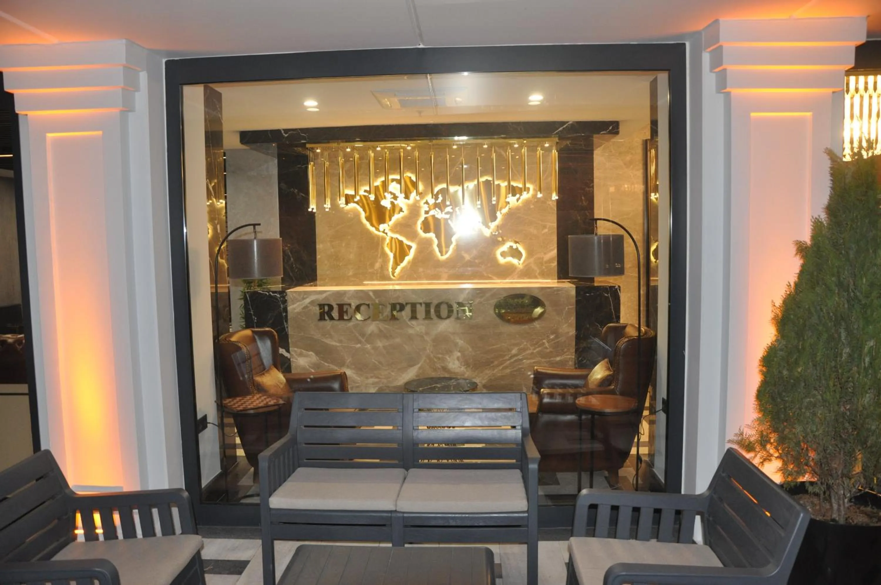 Lobby or reception in GOLAZ SUİT OTEL