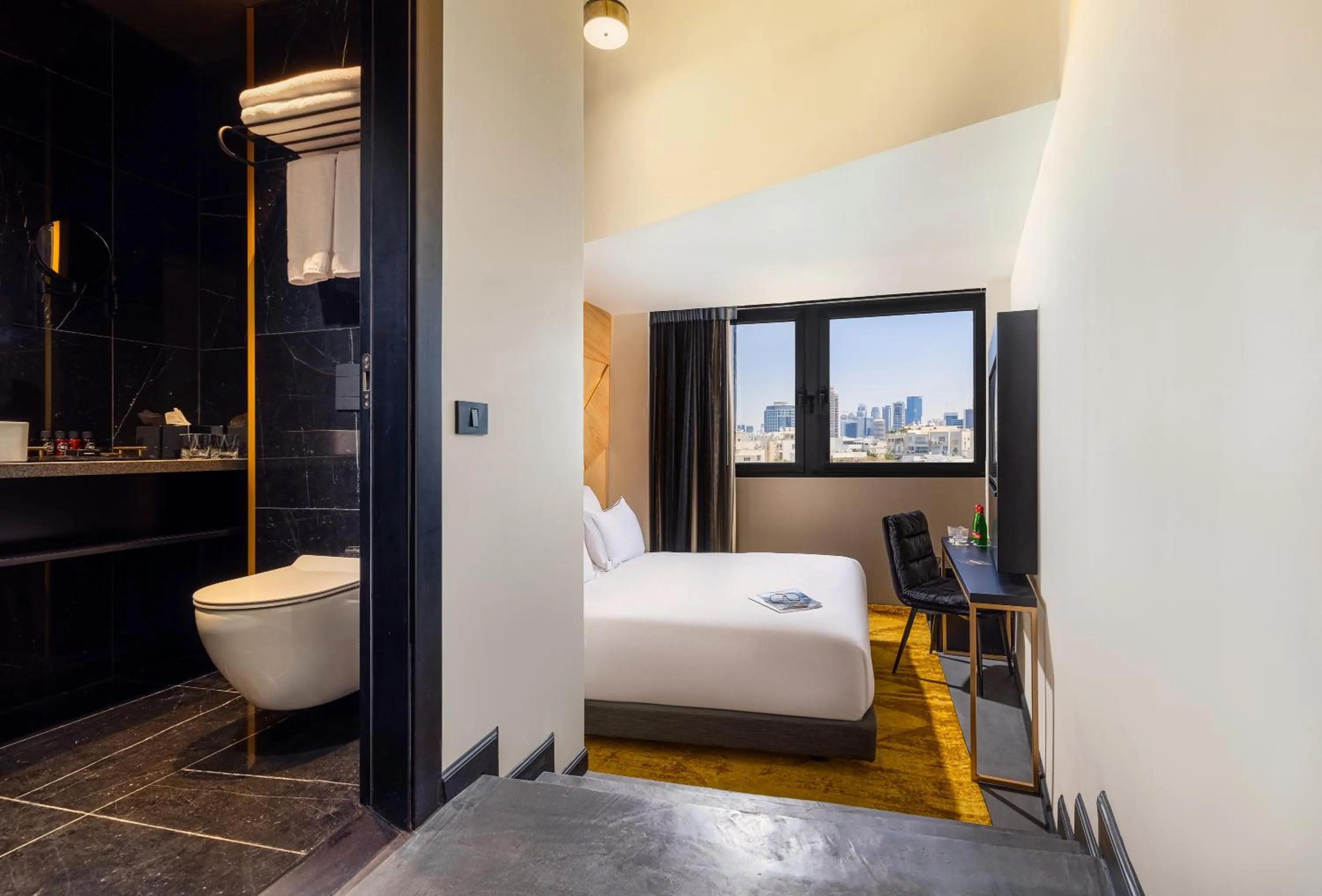 Bedroom in Brown Lighthouse Tel Aviv, a member of Brown Hotels