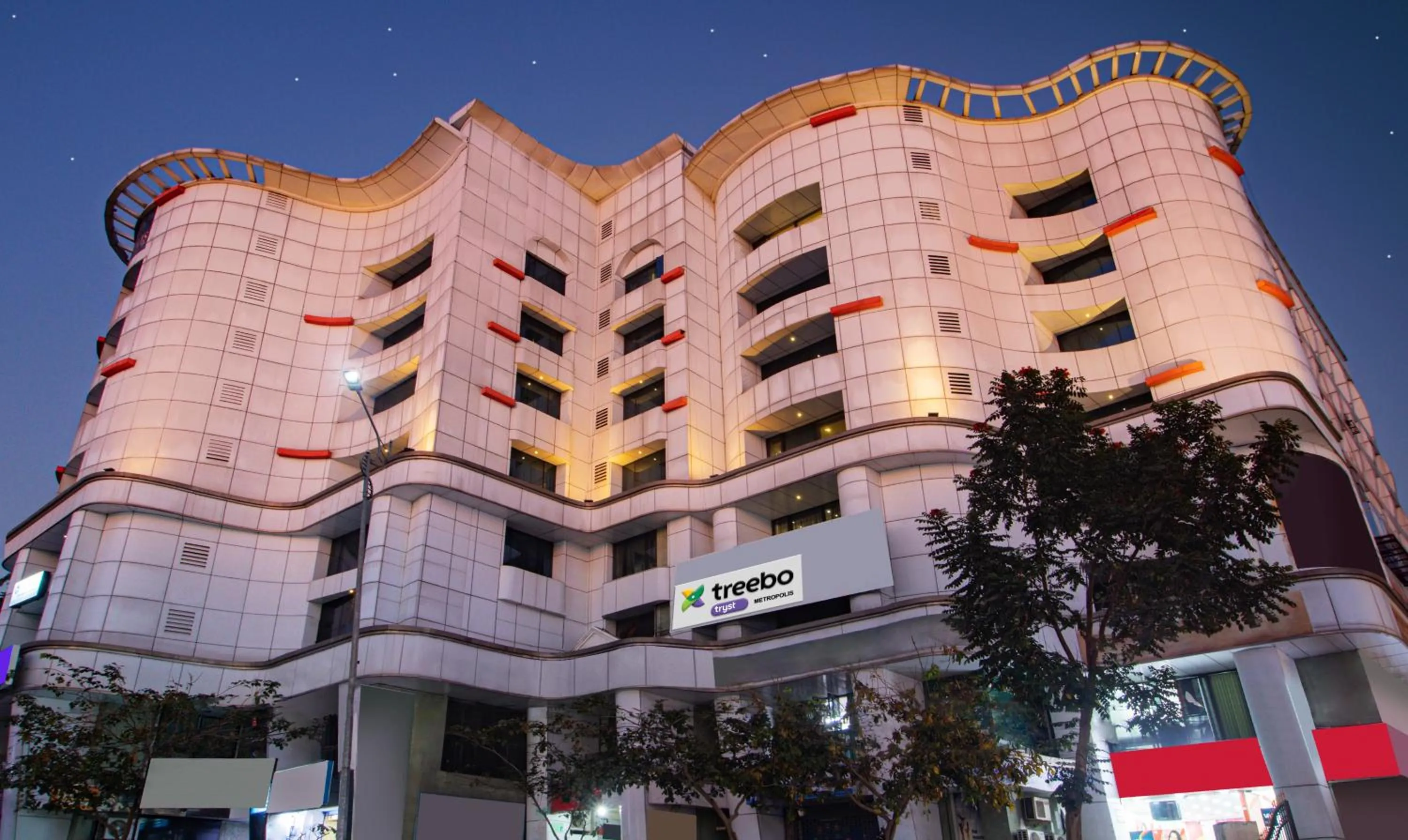 Property building in Treebo Premium Metropolis