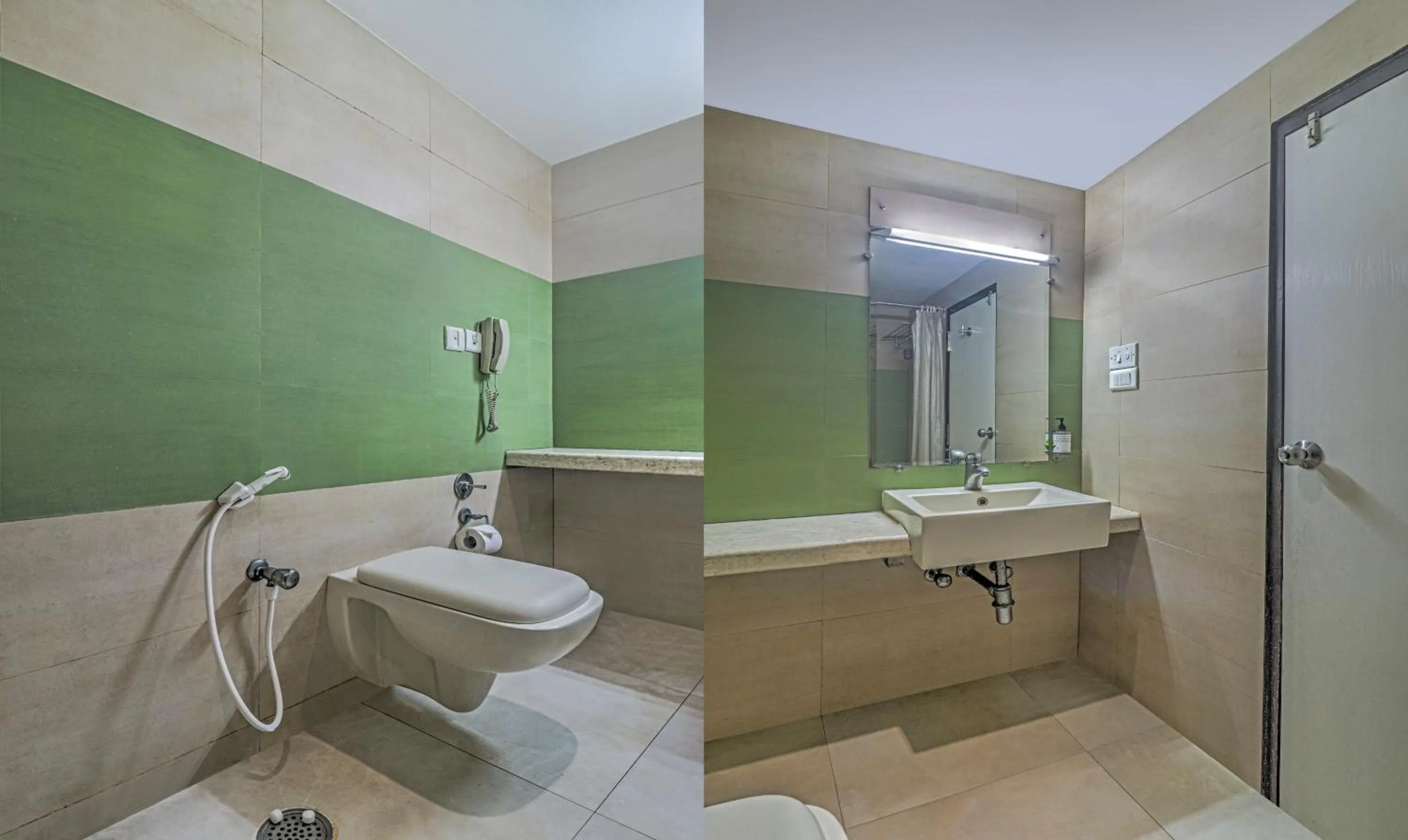 Bathroom in Treebo Premium Metropolis