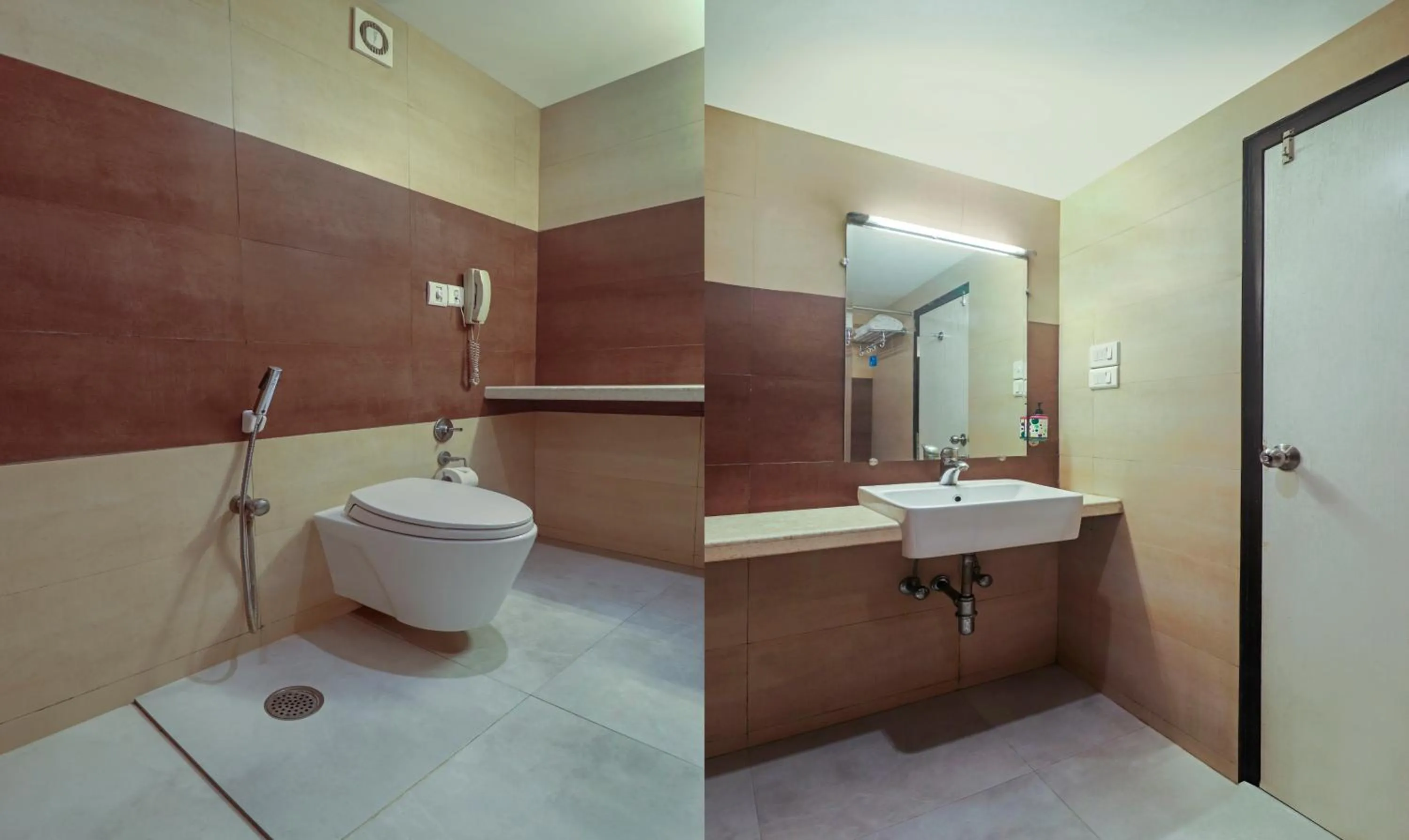 Bathroom in Treebo Premium Metropolis