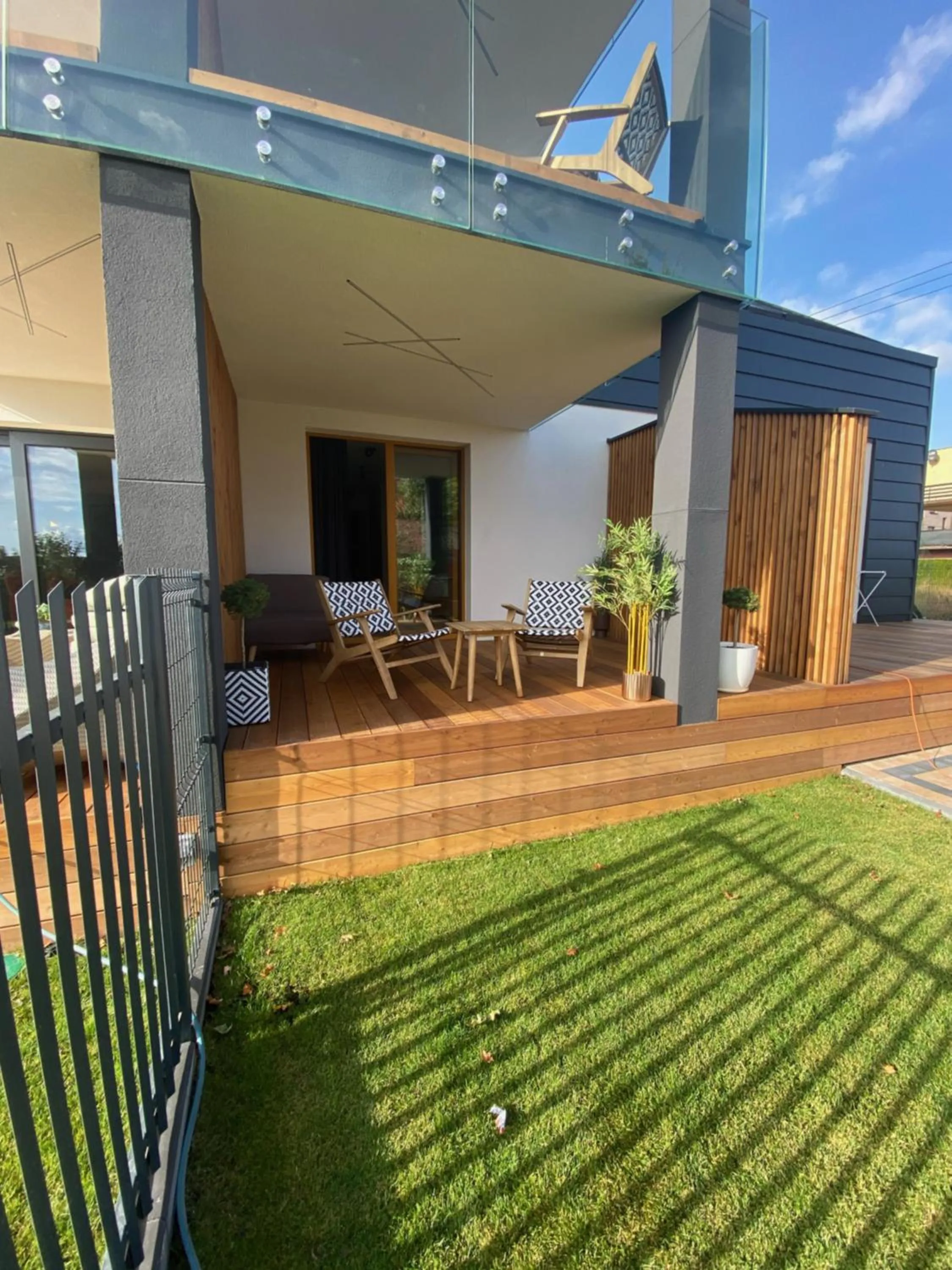 Garden in Nova Apartamenty Rewa