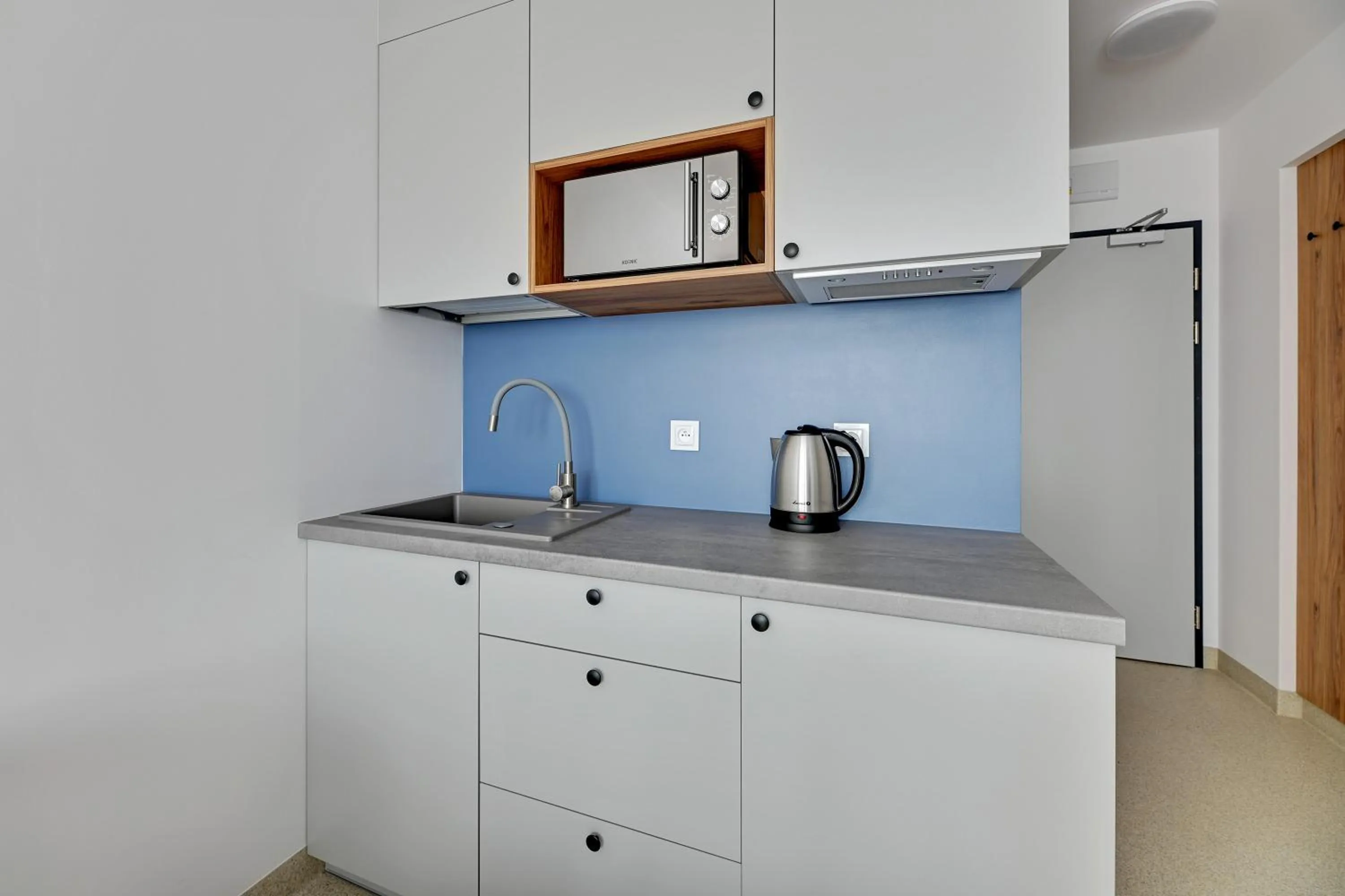 Kitchen or kitchenette in Apartgdynia