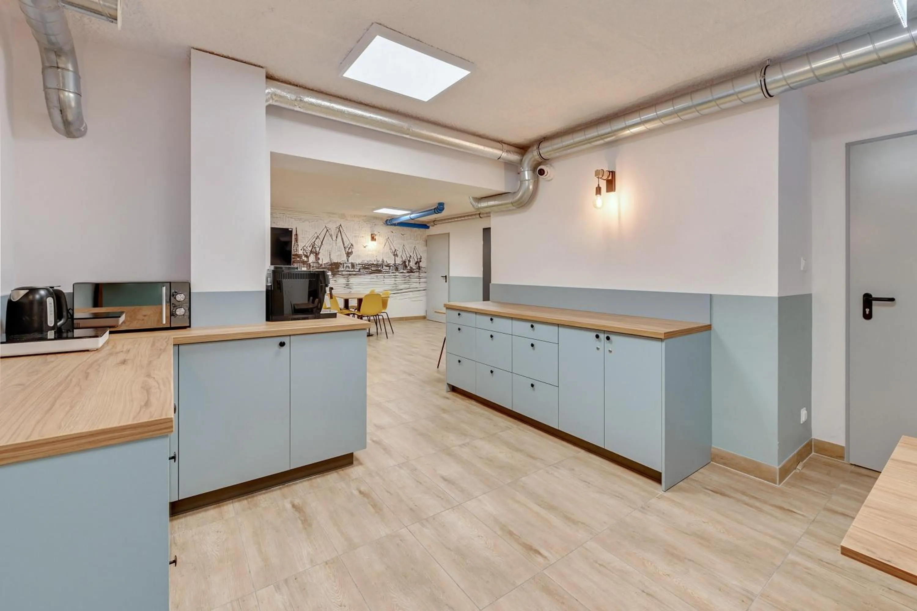 Communal lounge/ TV room in Apartgdynia