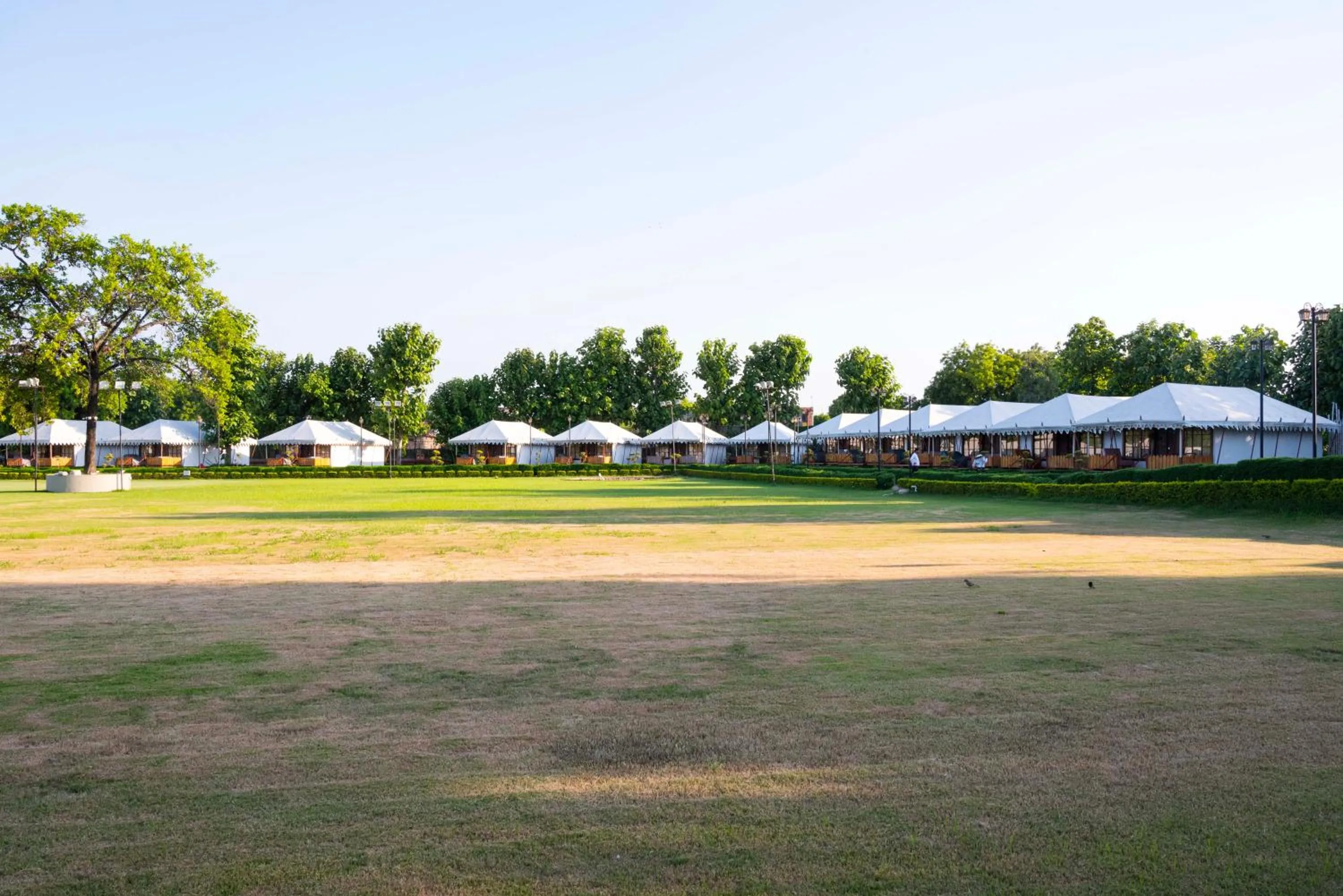 Garden in Om Vilas Benares, Varanasi